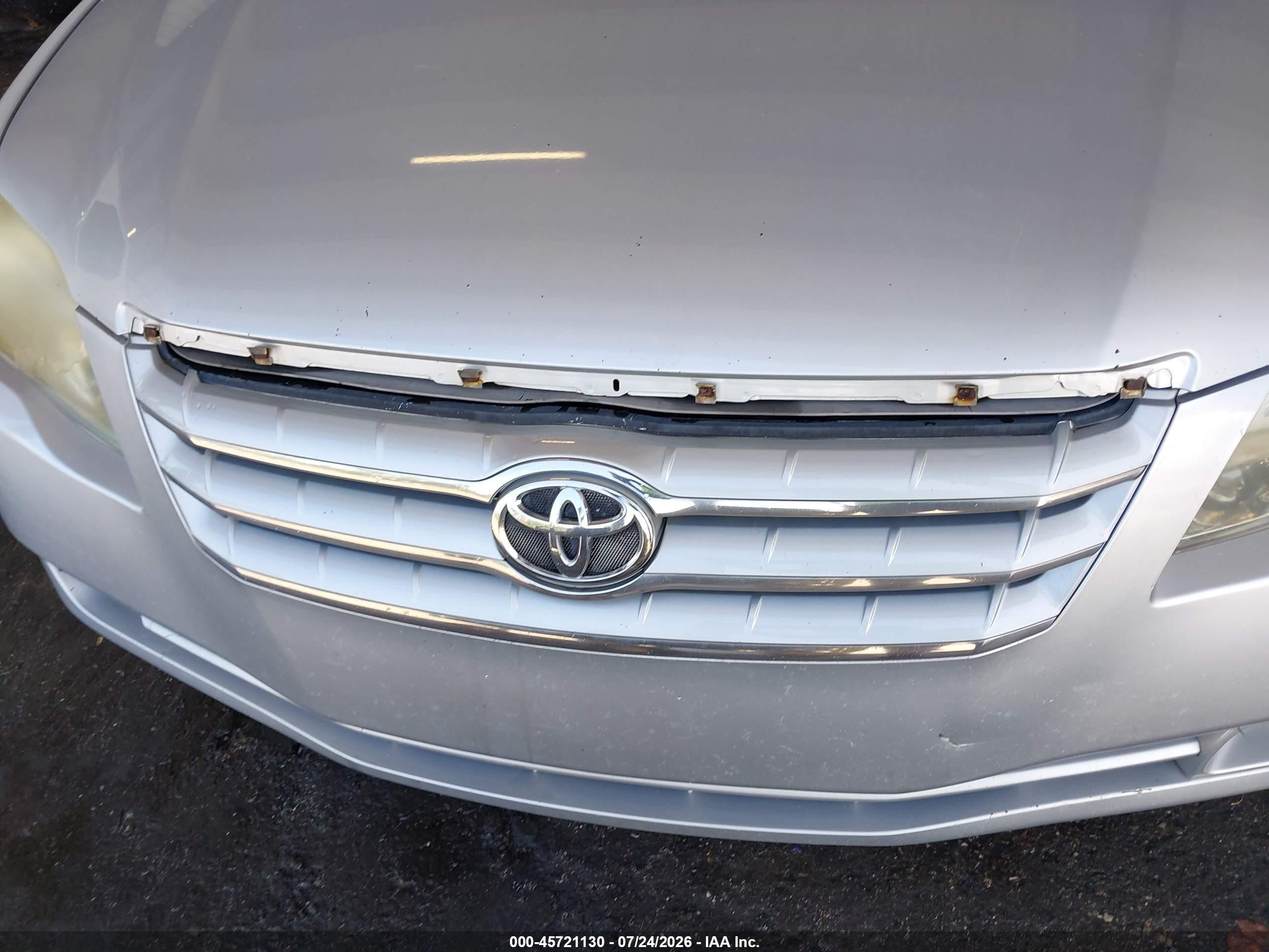 2007 Toyota Avalon Limited Silver vin: 4T1BK36B17U230982