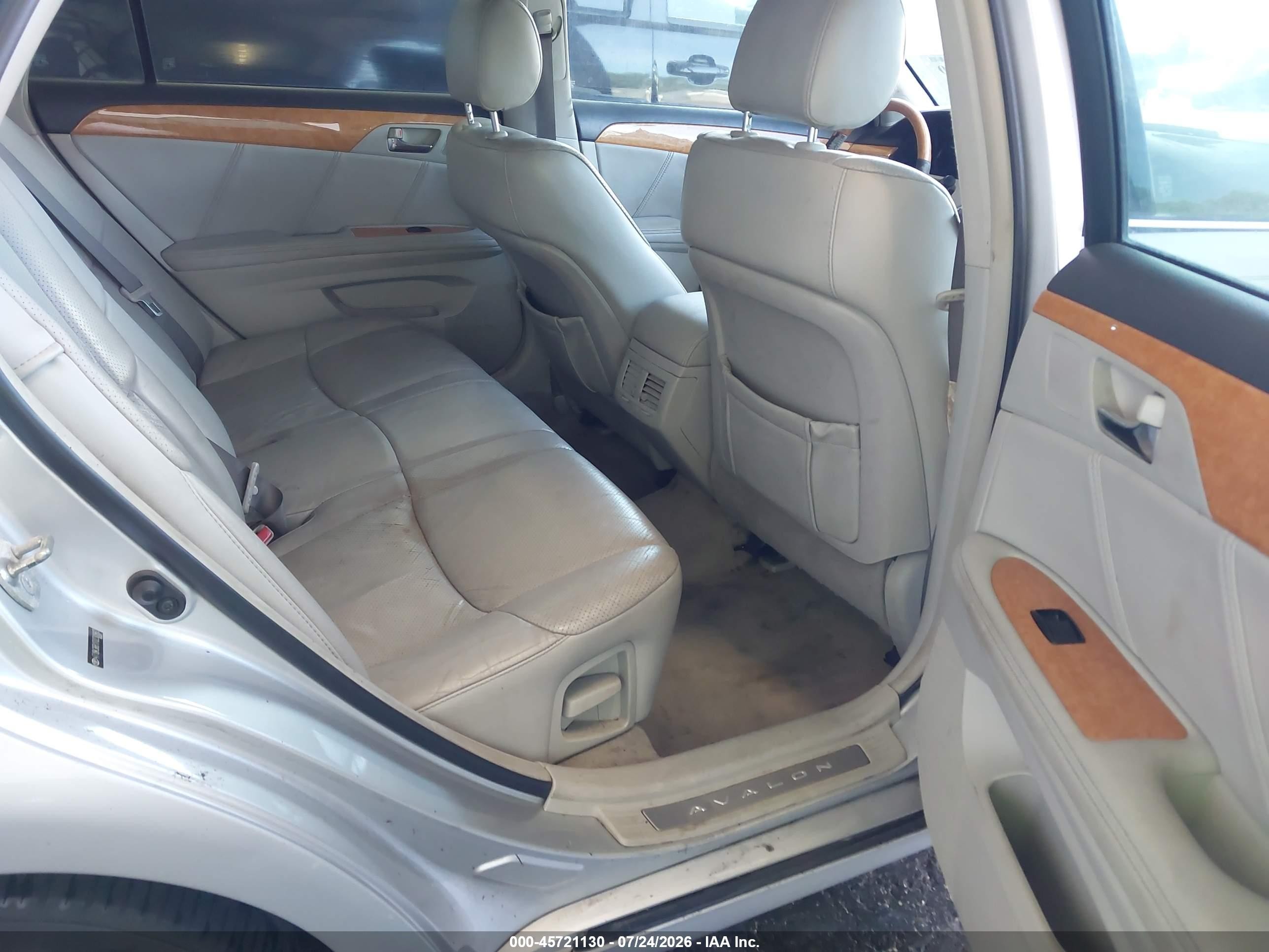 2007 Toyota Avalon Limited Silver vin: 4T1BK36B17U230982