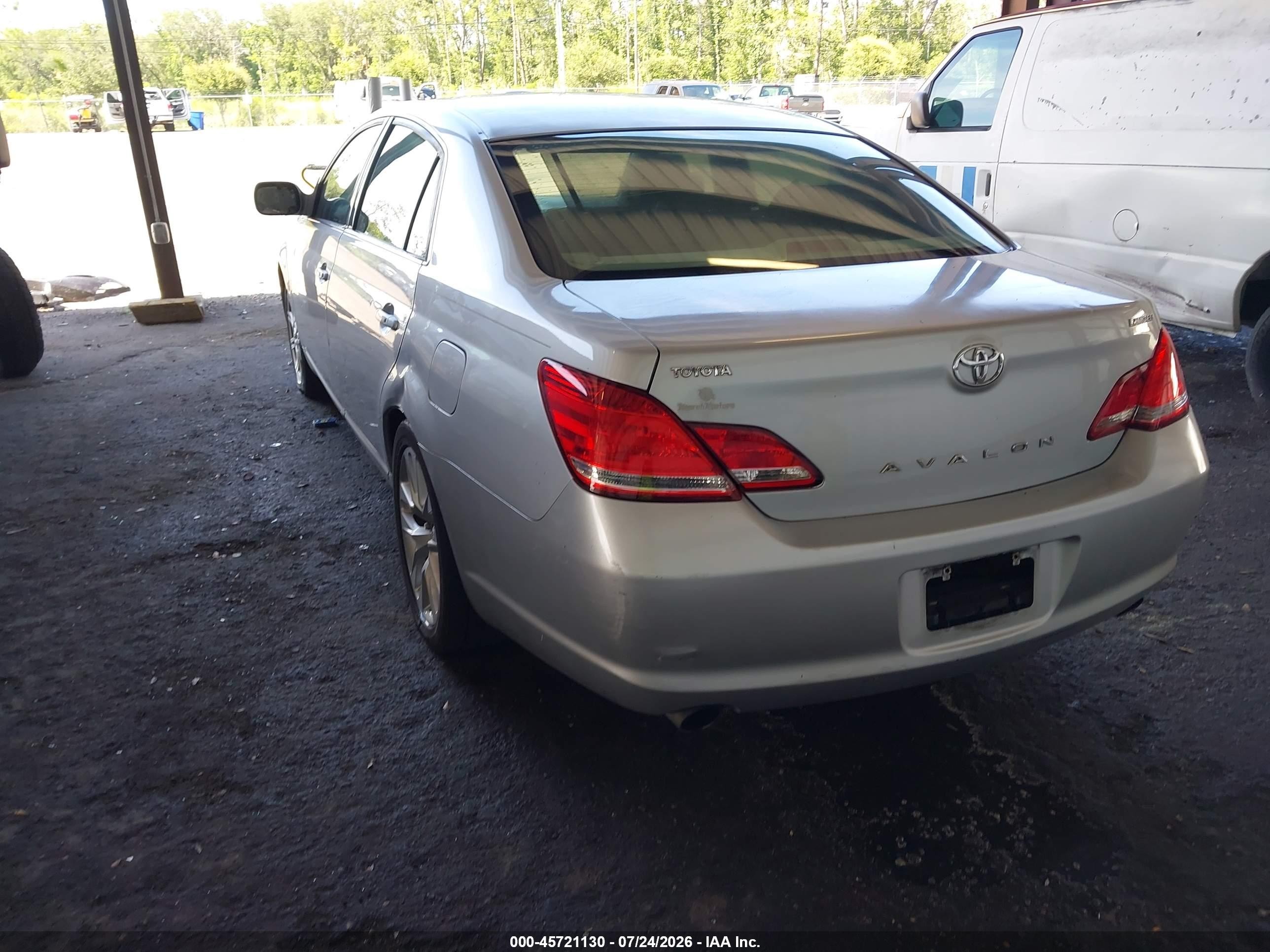 2007 Toyota Avalon Limited Silver vin: 4T1BK36B17U230982