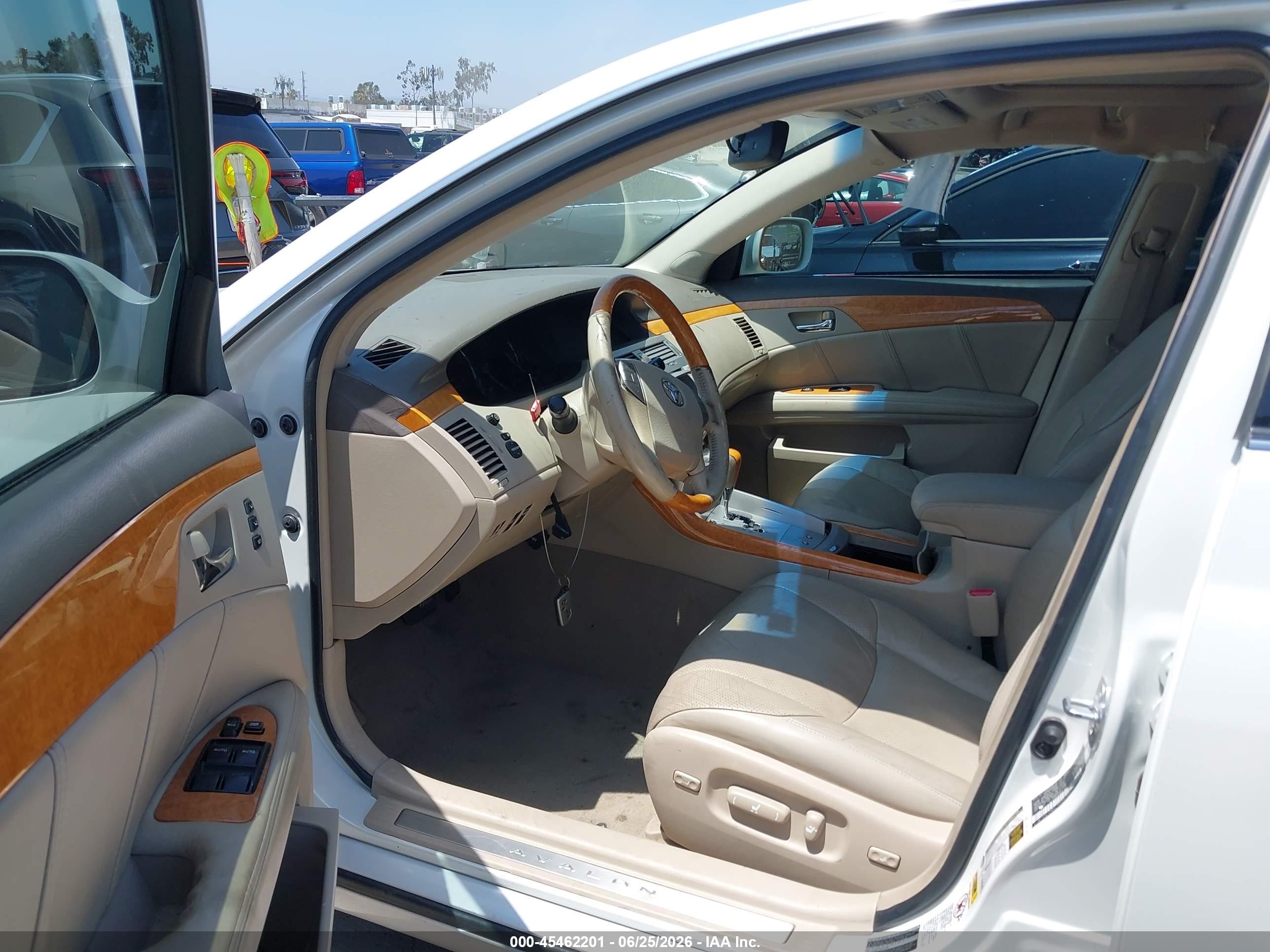2007 Toyota Avalon Limited White vin: 4T1BK36B17U234658