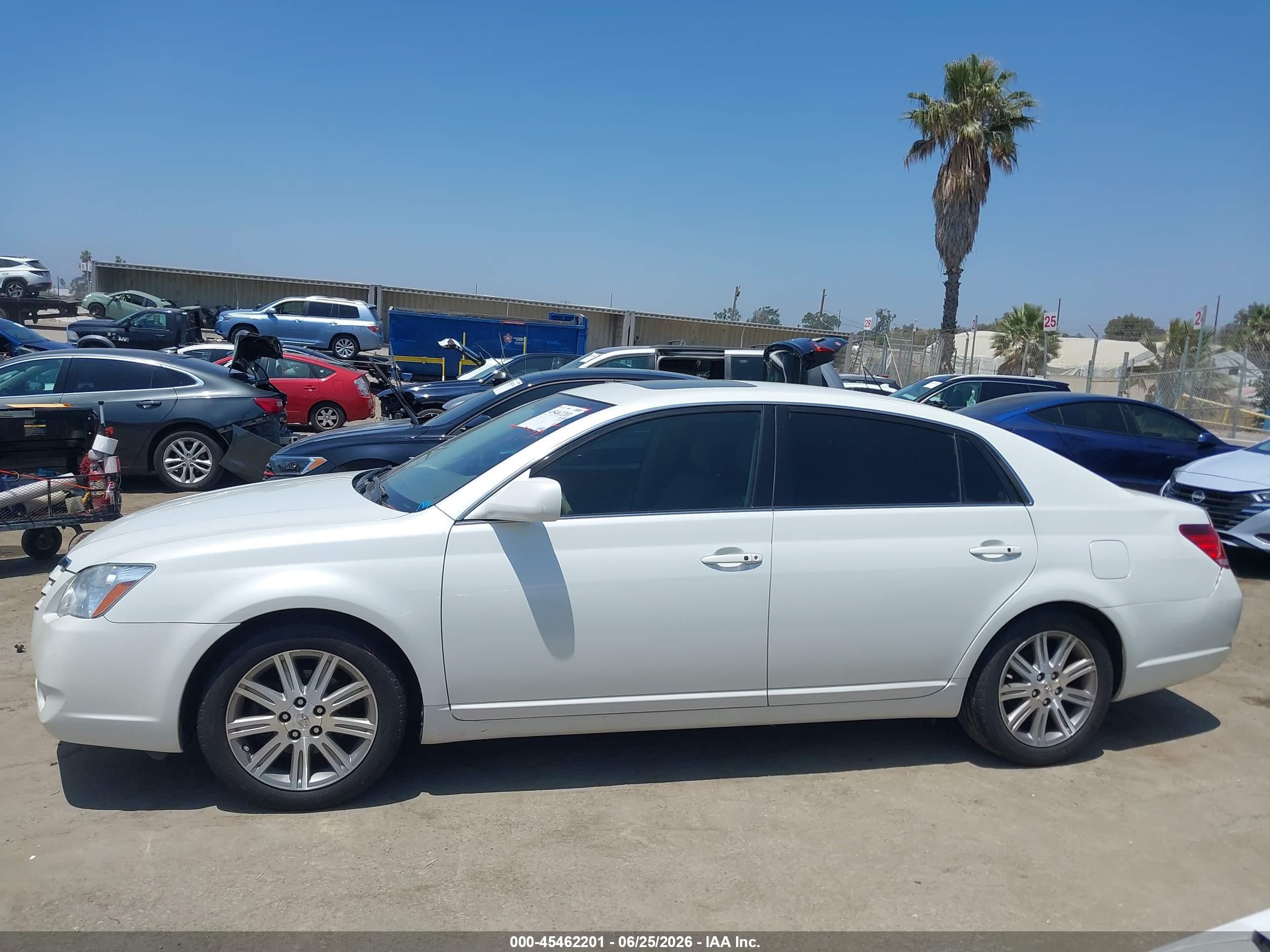 2007 Toyota Avalon Limited White vin: 4T1BK36B17U234658