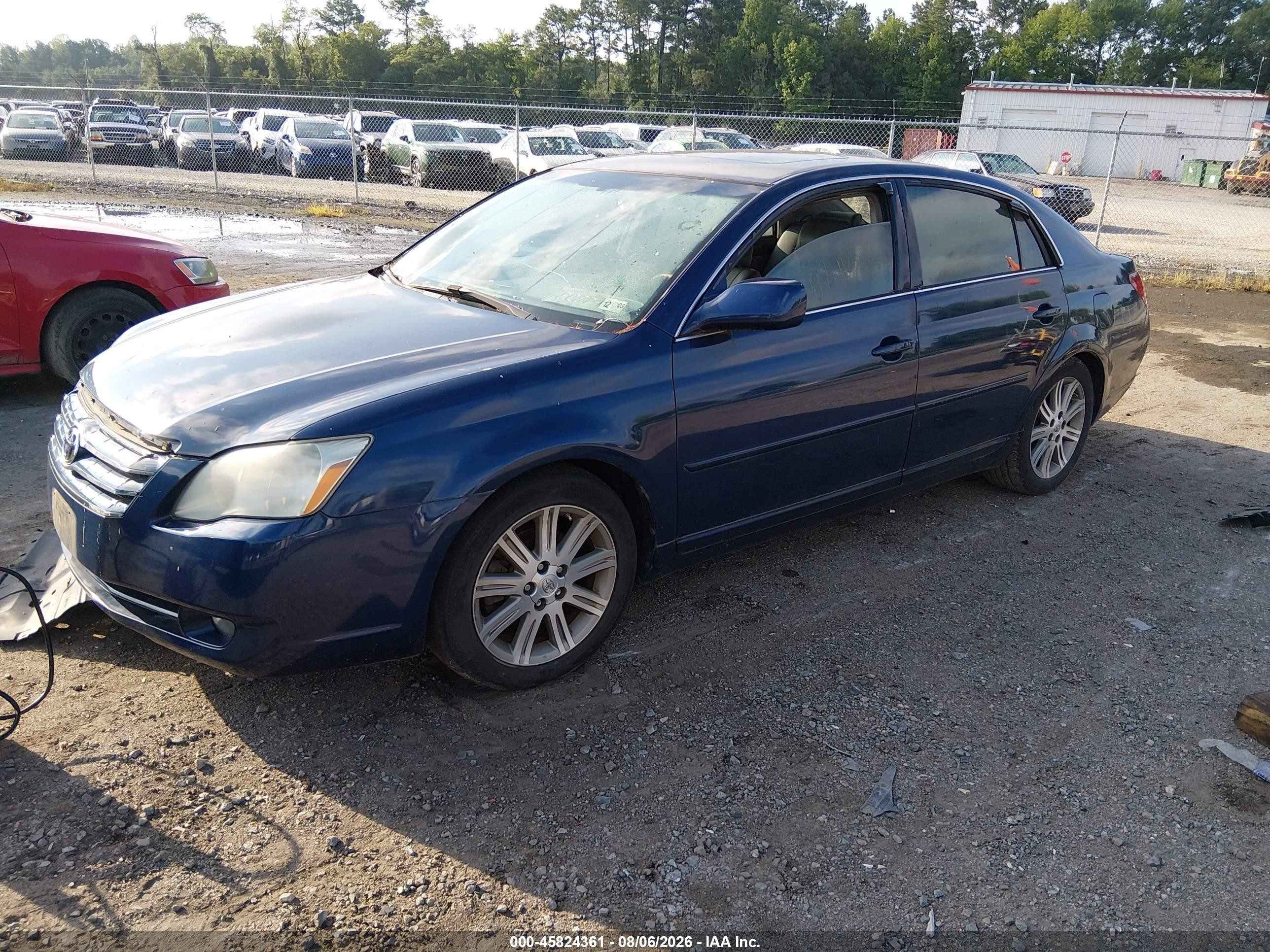 2007 Toyota Avalon Limited Dark Blue vin: 4T1BK36B17U240217