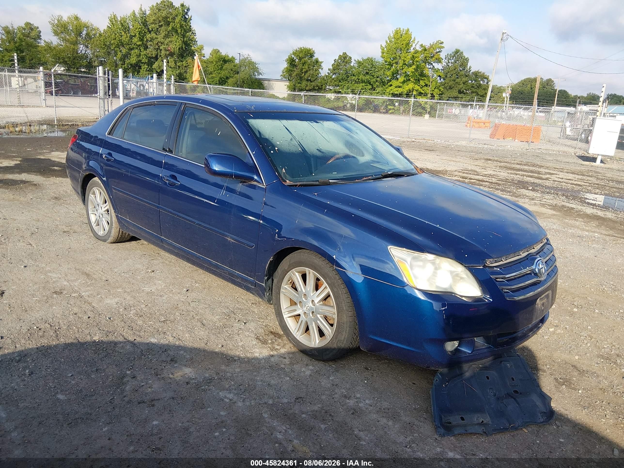 2007 Toyota Avalon Limited Dark Blue vin: 4T1BK36B17U240217