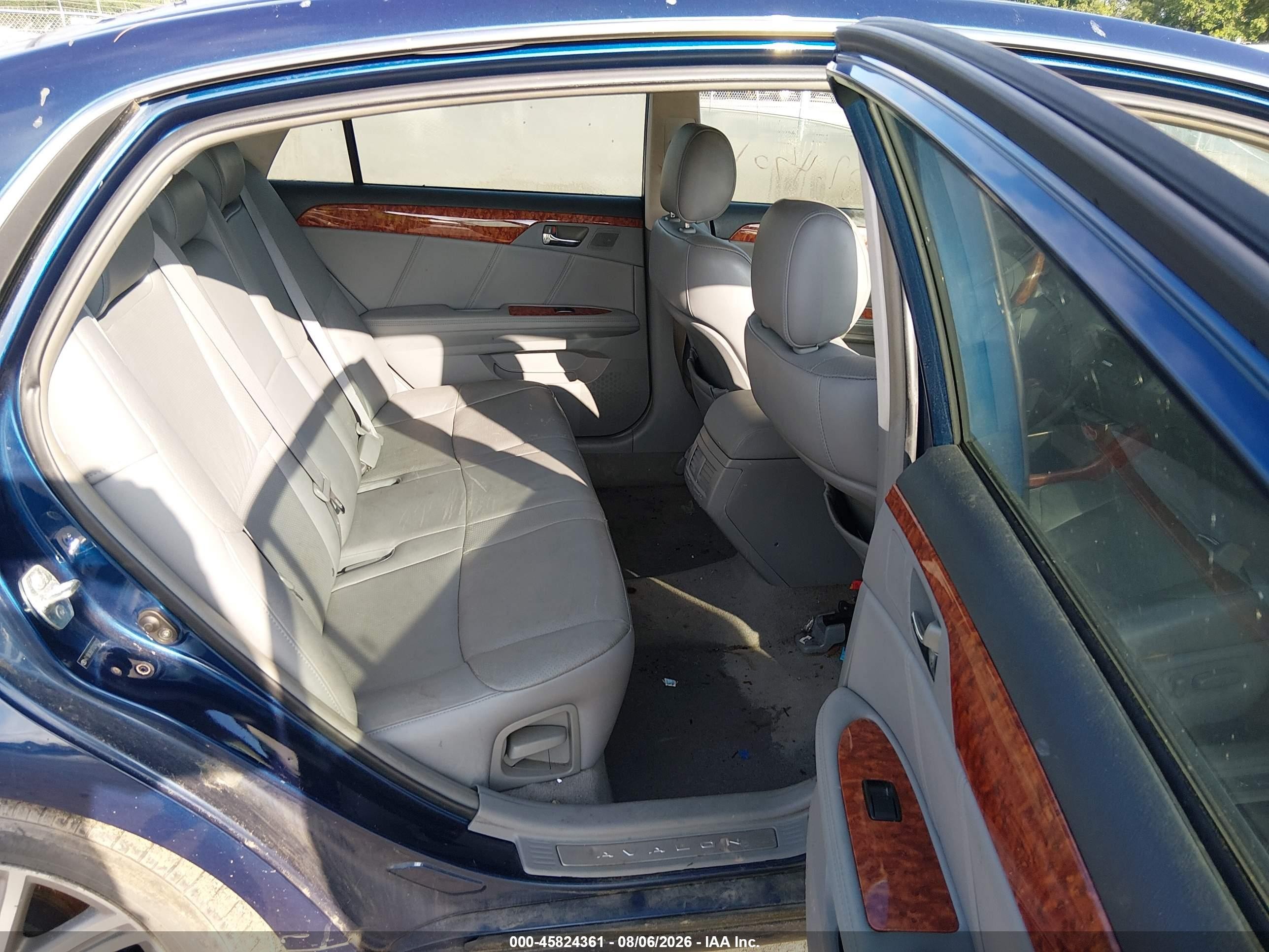 2007 Toyota Avalon Limited Dark Blue vin: 4T1BK36B17U240217