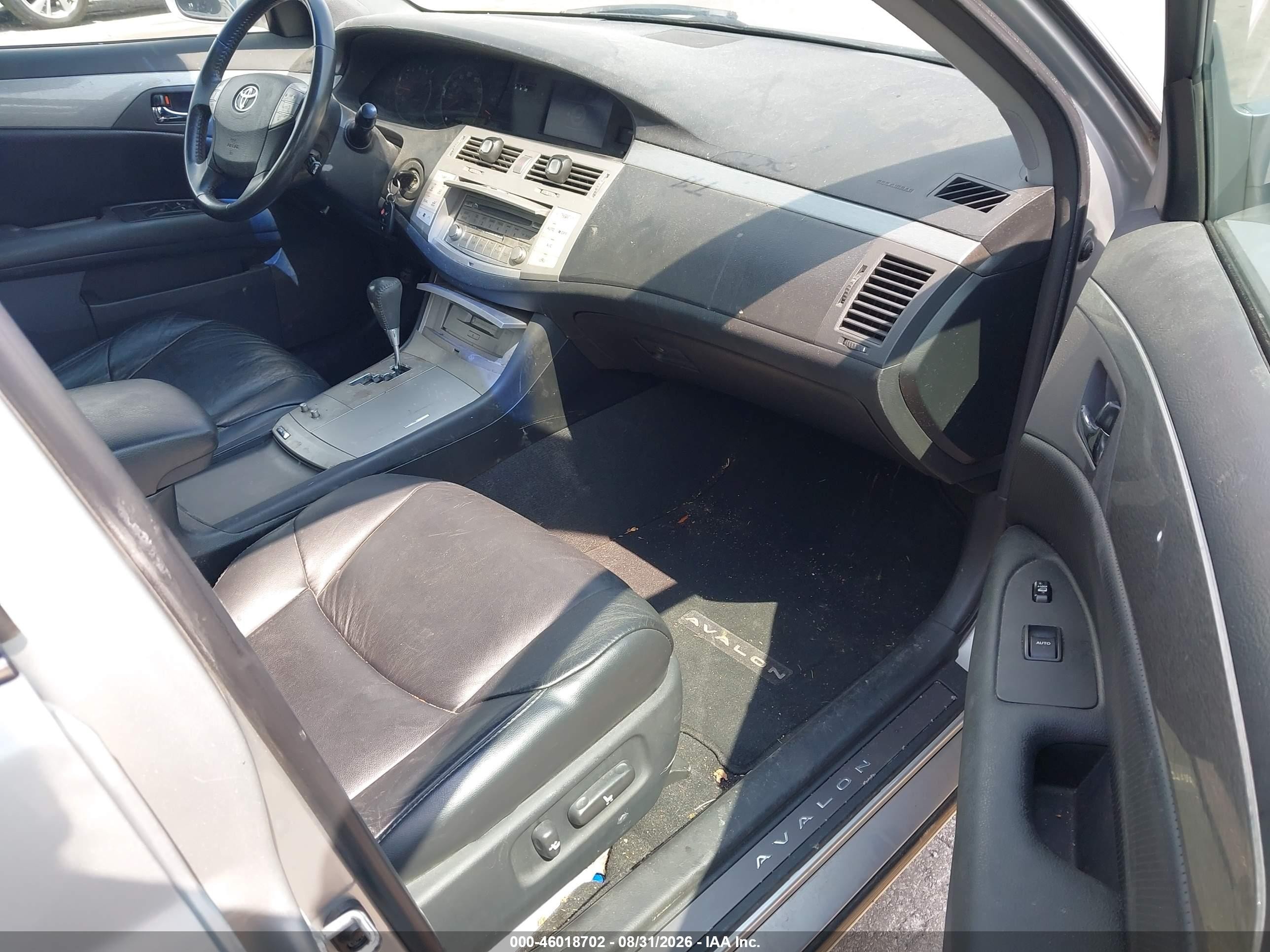 2007 Toyota Avalon Touring Серебряный vin: 4T1BK36B17U243893