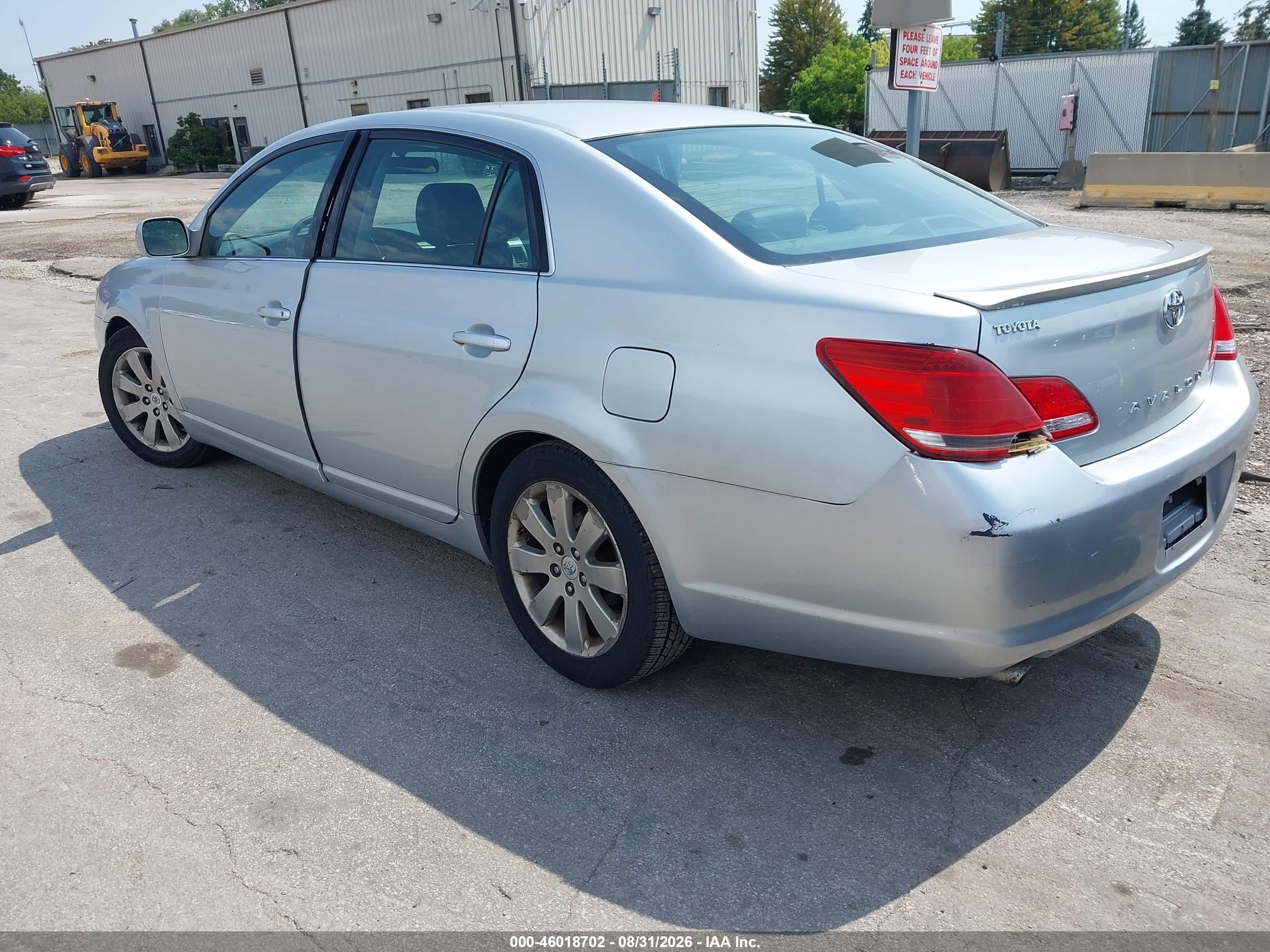2007 Toyota Avalon Touring Серебряный vin: 4T1BK36B17U243893
