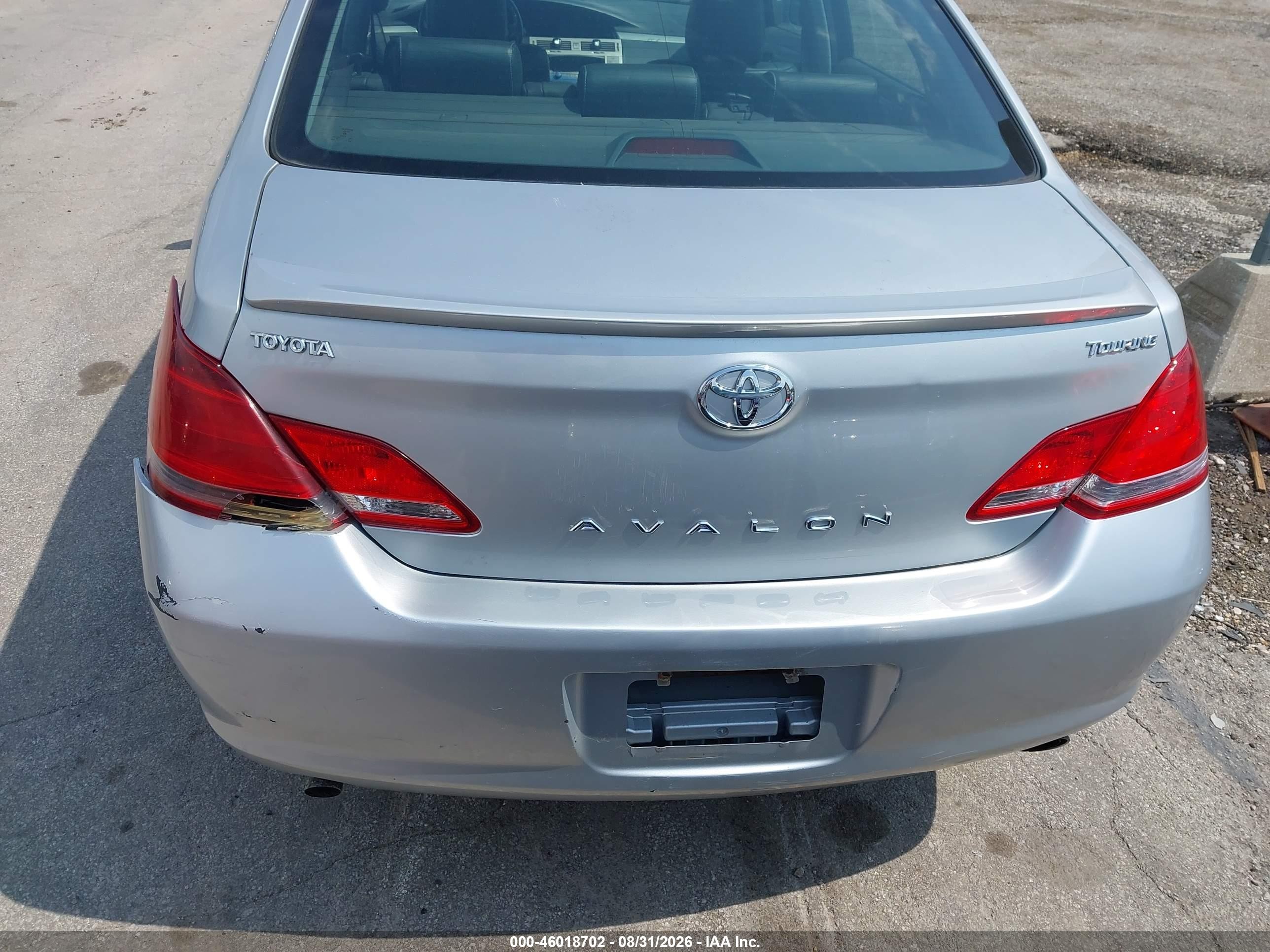 2007 Toyota Avalon Touring Серебряный vin: 4T1BK36B17U243893