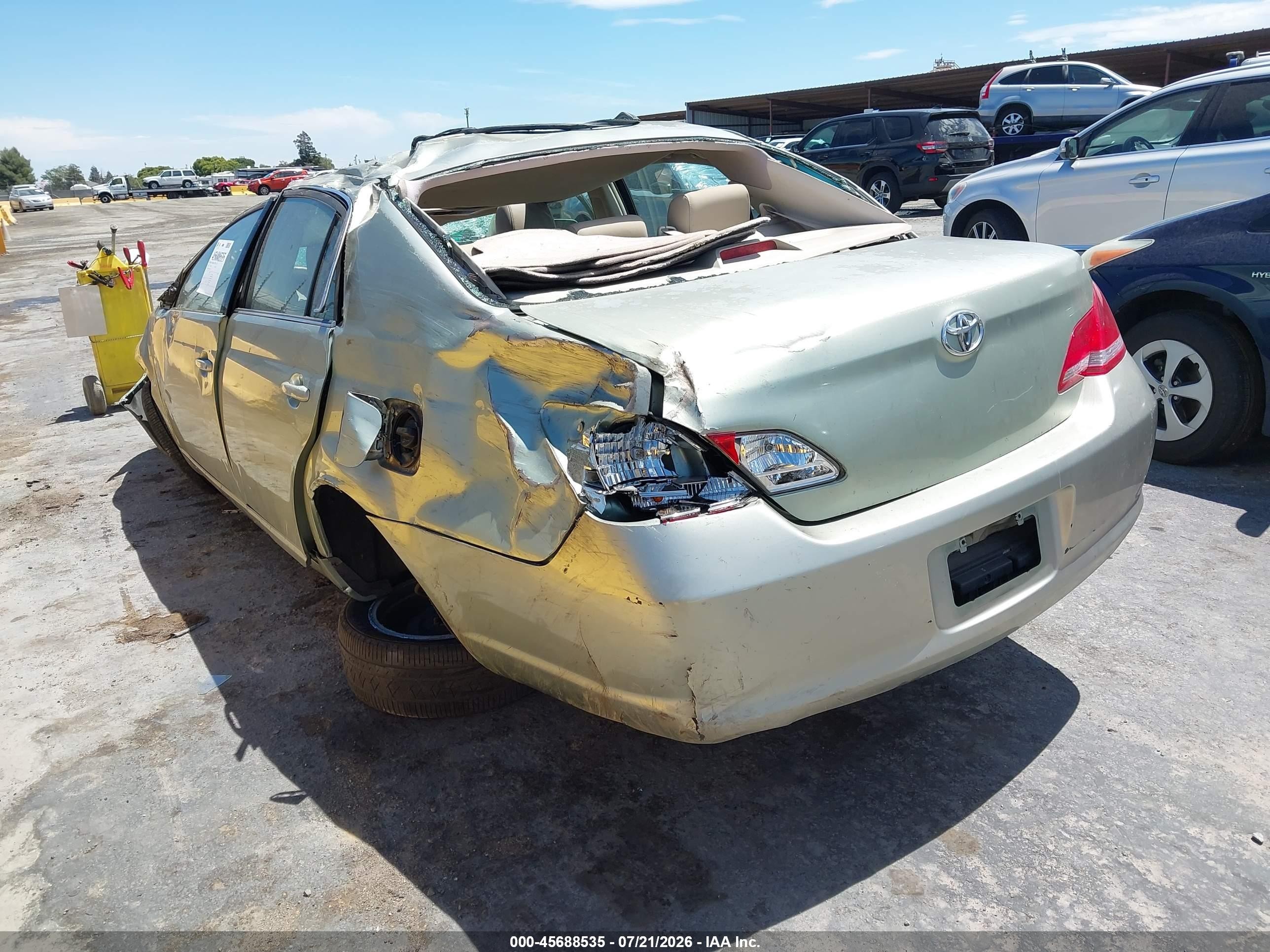 2007 Toyota Avalon Xls Green vin: 4T1BK36B17U244087