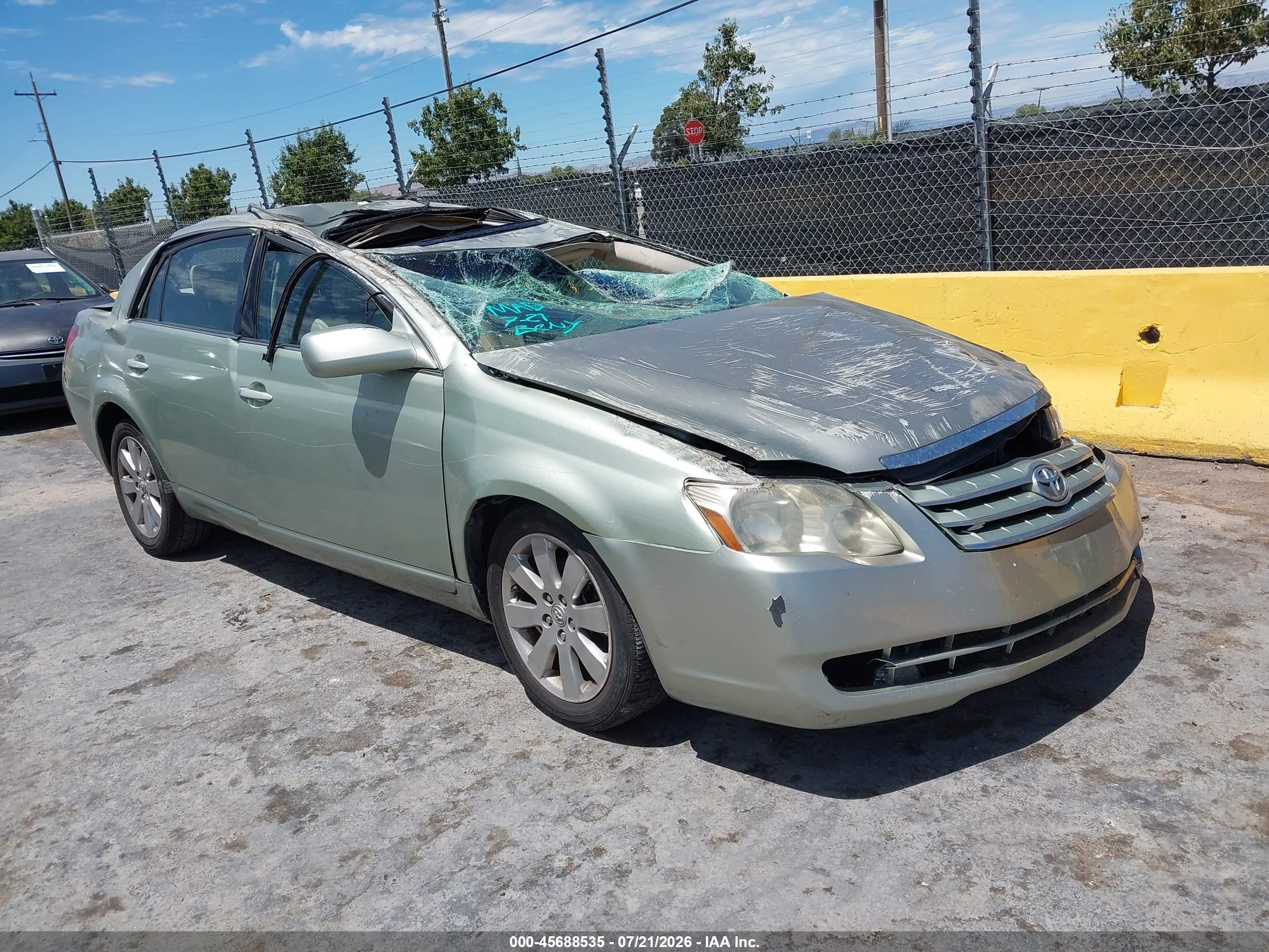 2007 Toyota Avalon Xls Green vin: 4T1BK36B17U244087