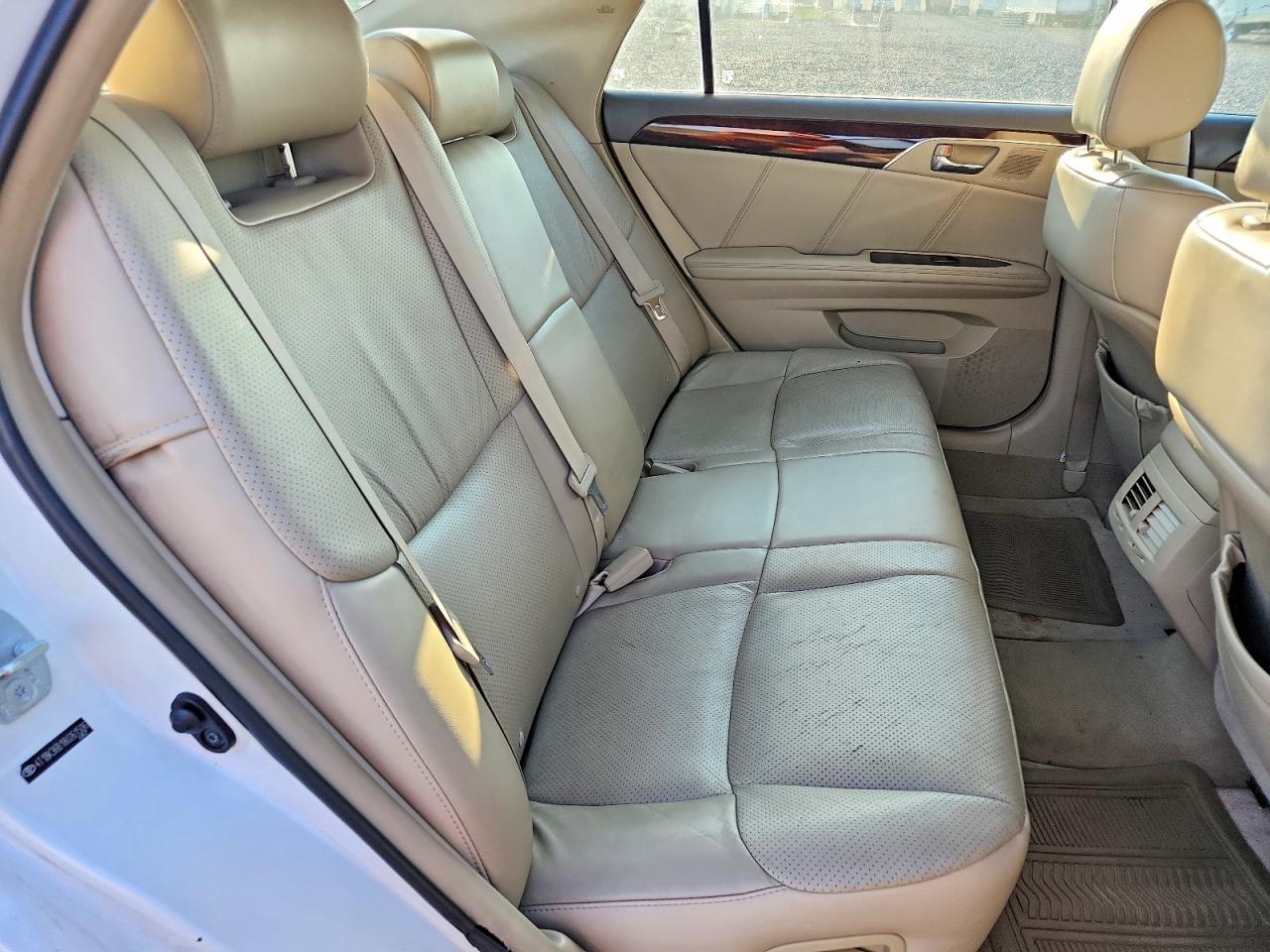 2008 Toyota Avalon Limited White vin: 4T1BK36B18U261506