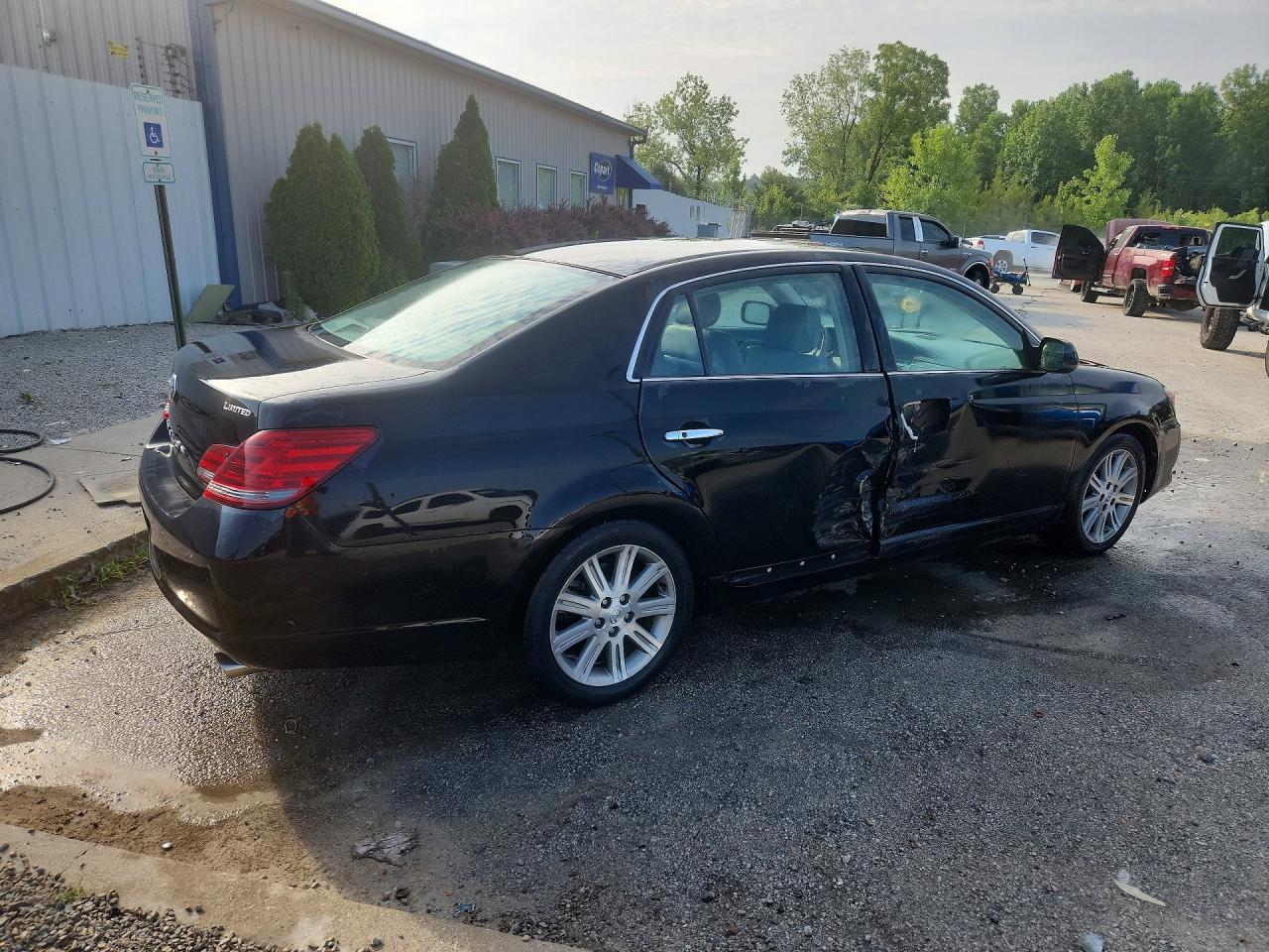 2008 Toyota Avalon Limited Black vin: 4T1BK36B18U274790