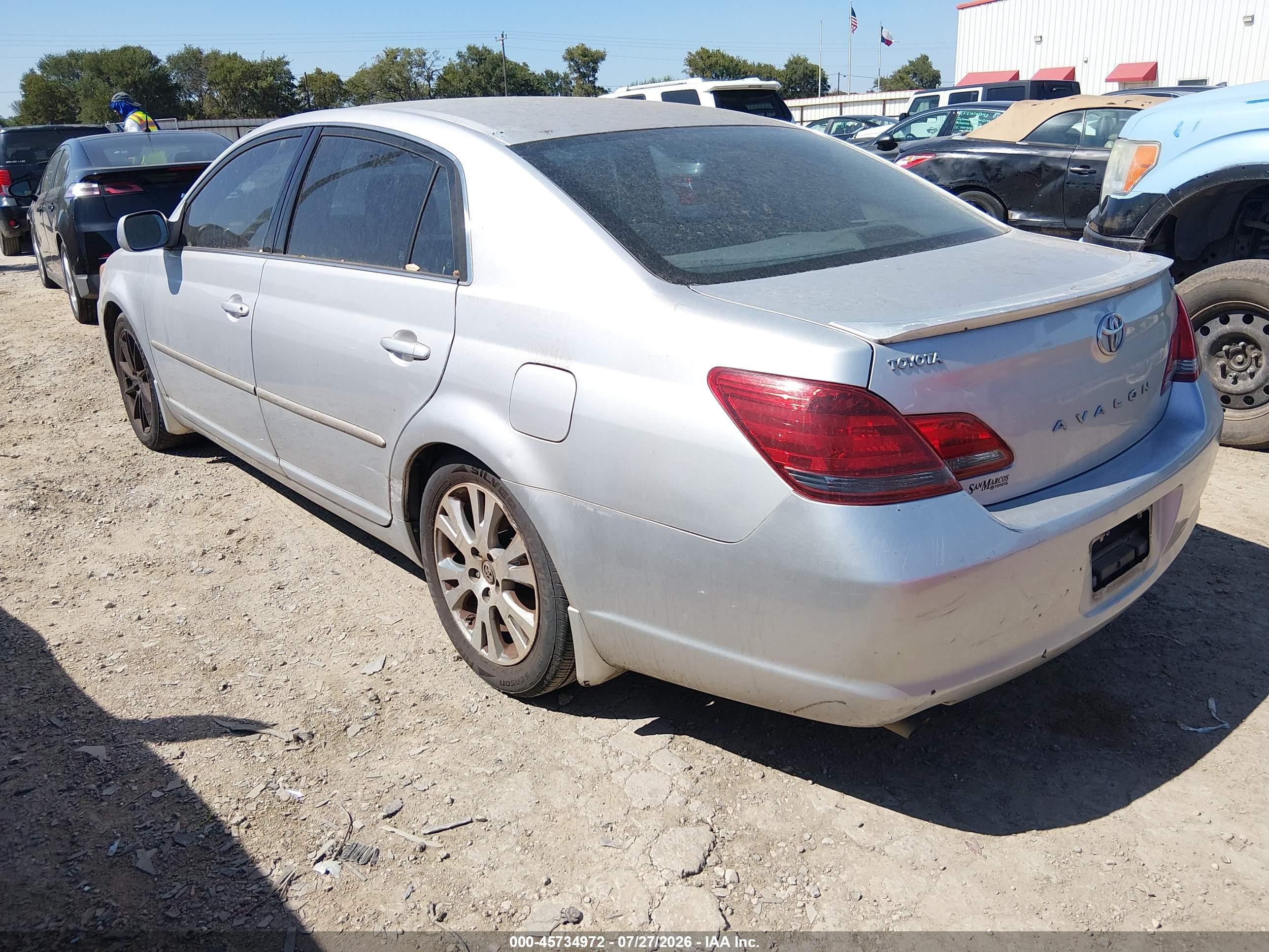 2008 Toyota Avalon Touring Серебряный vin: 4T1BK36B18U275034