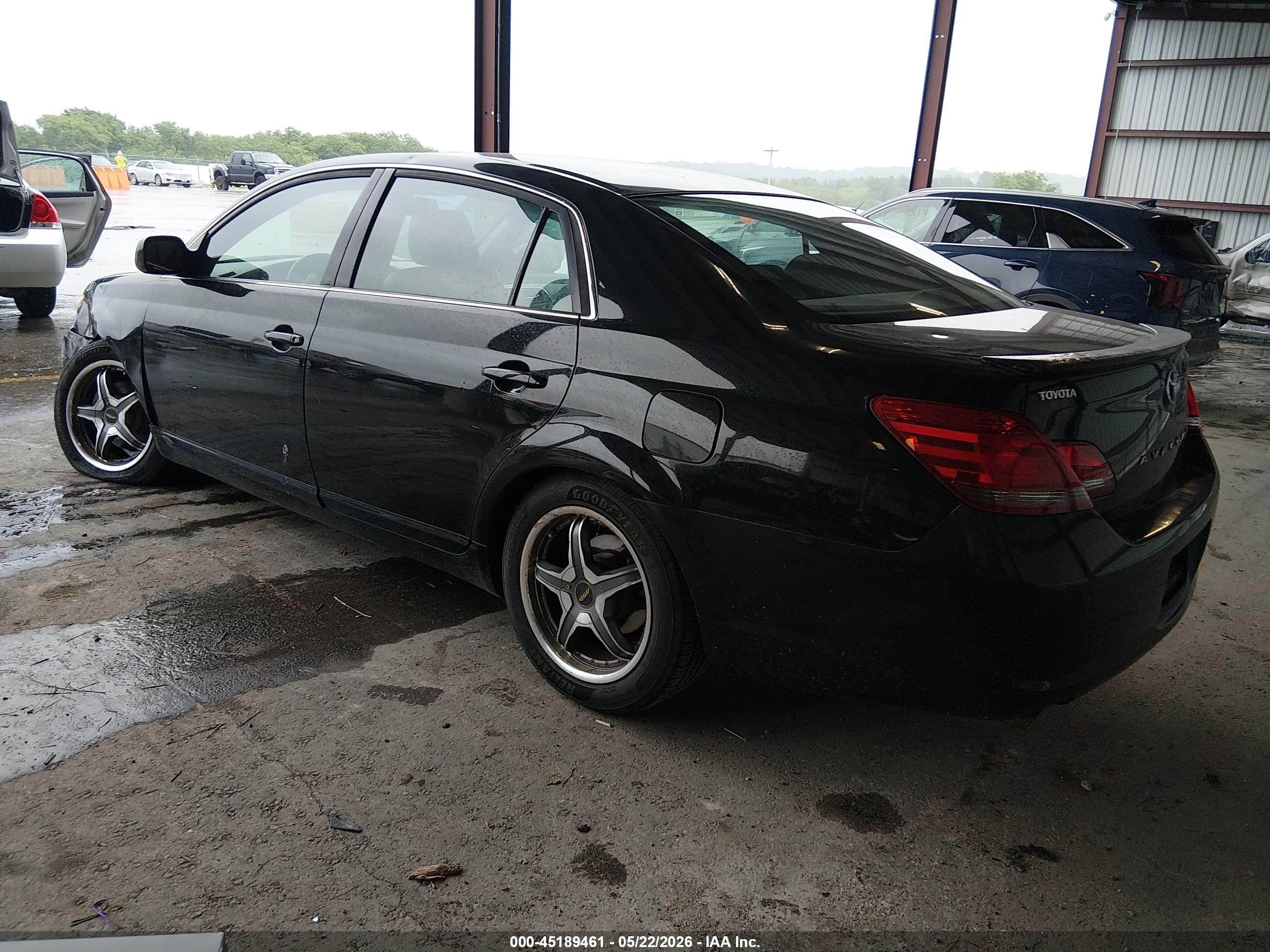 2008 Toyota Avalon Touring Black vin: 4T1BK36B18U288835