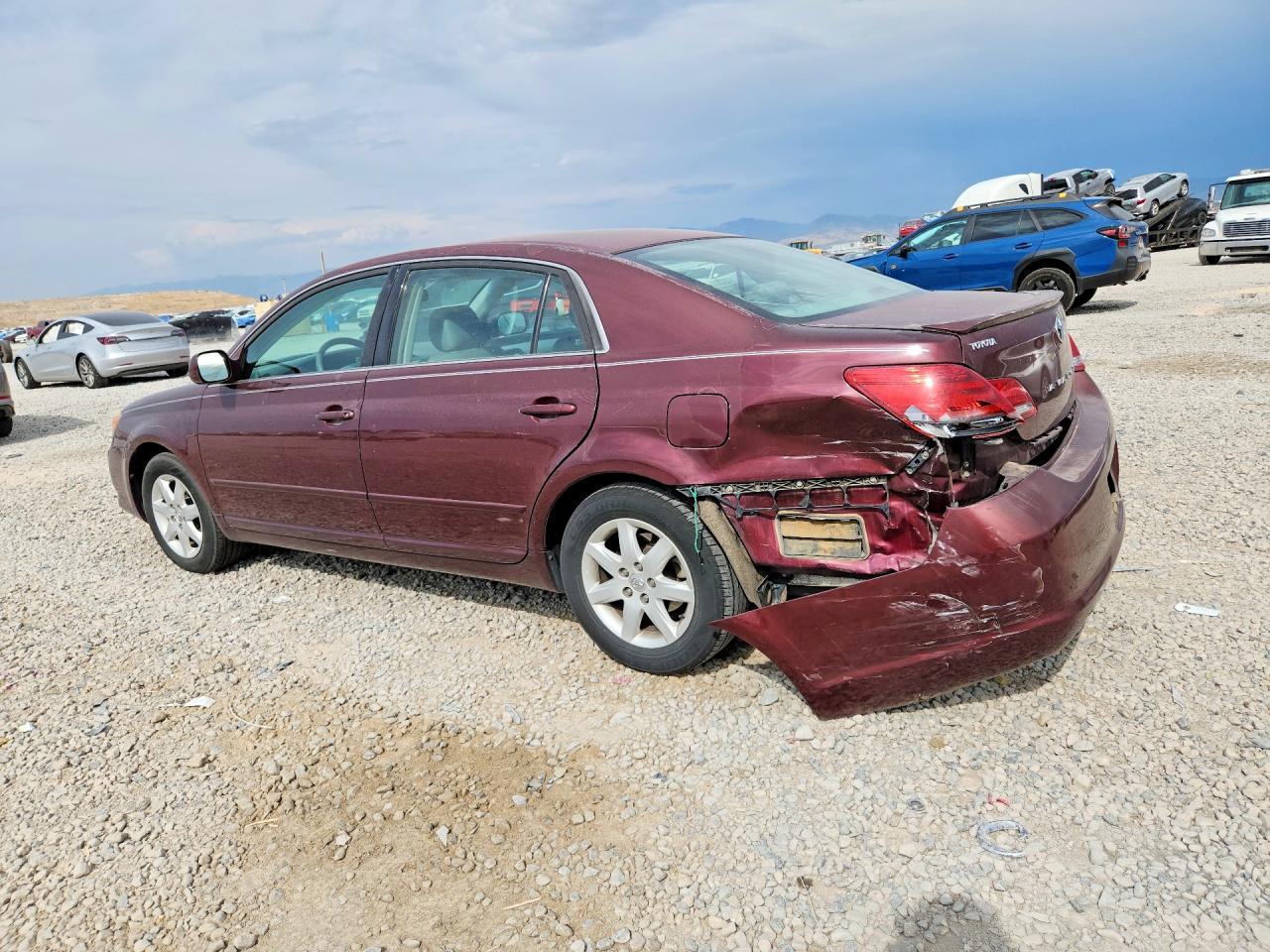 2008 Toyota Avalon Xl Burgundy vin: 4T1BK36B18U310073