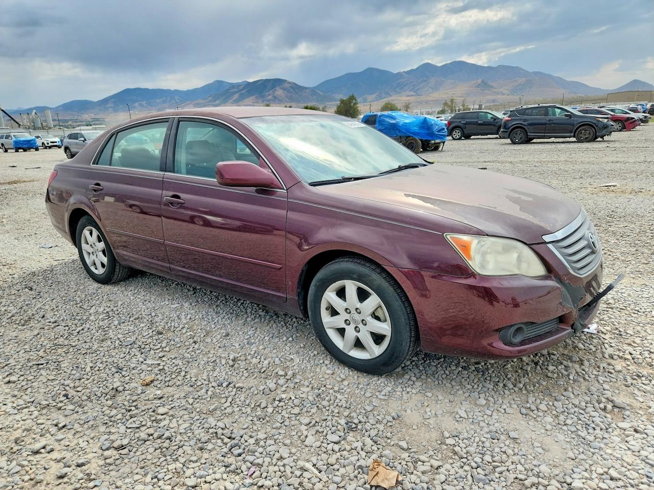 2008 Toyota Avalon Xl Burgundy vin: 4T1BK36B18U310073