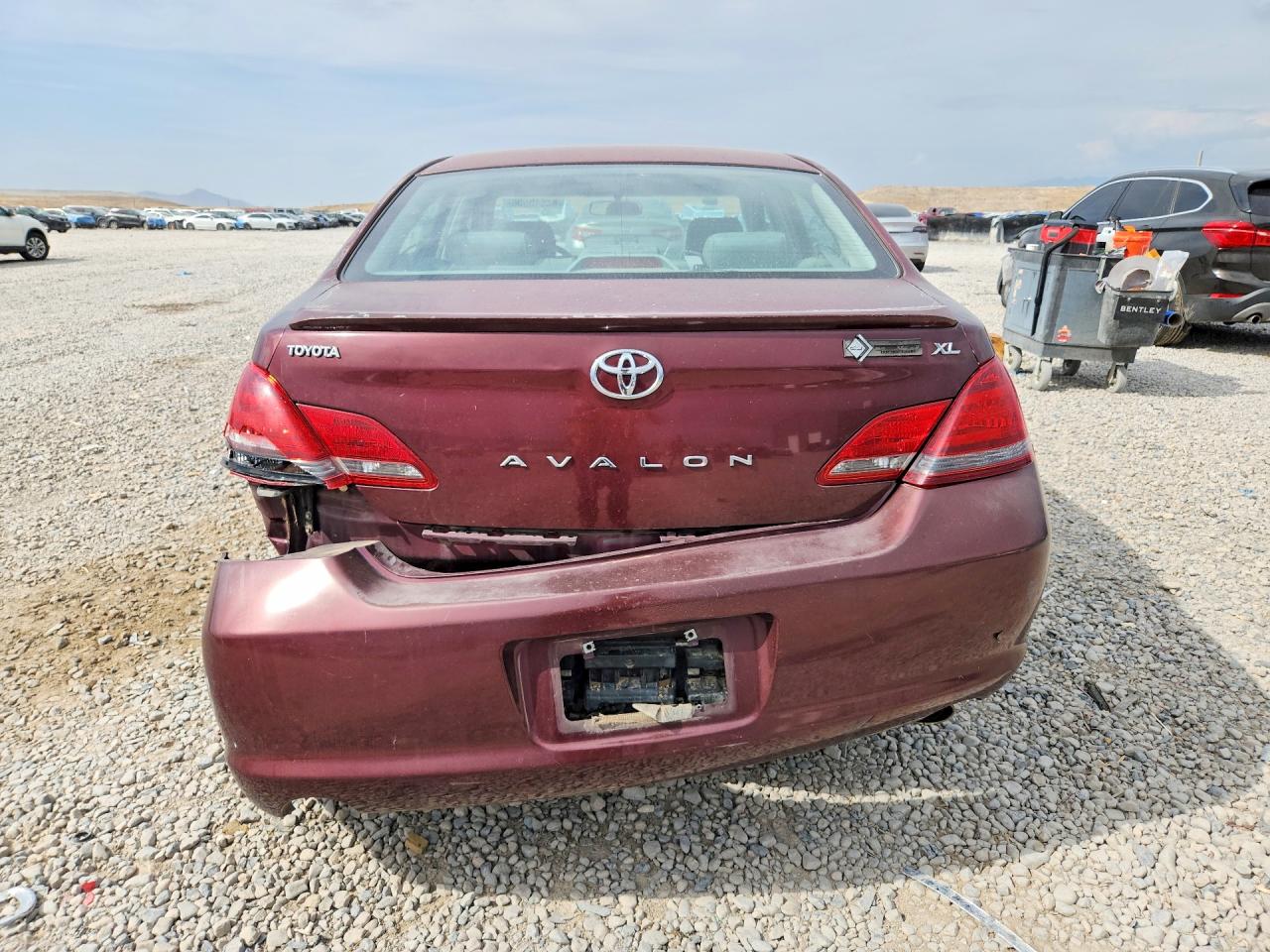 2008 Toyota Avalon Xl Burgundy vin: 4T1BK36B18U310073