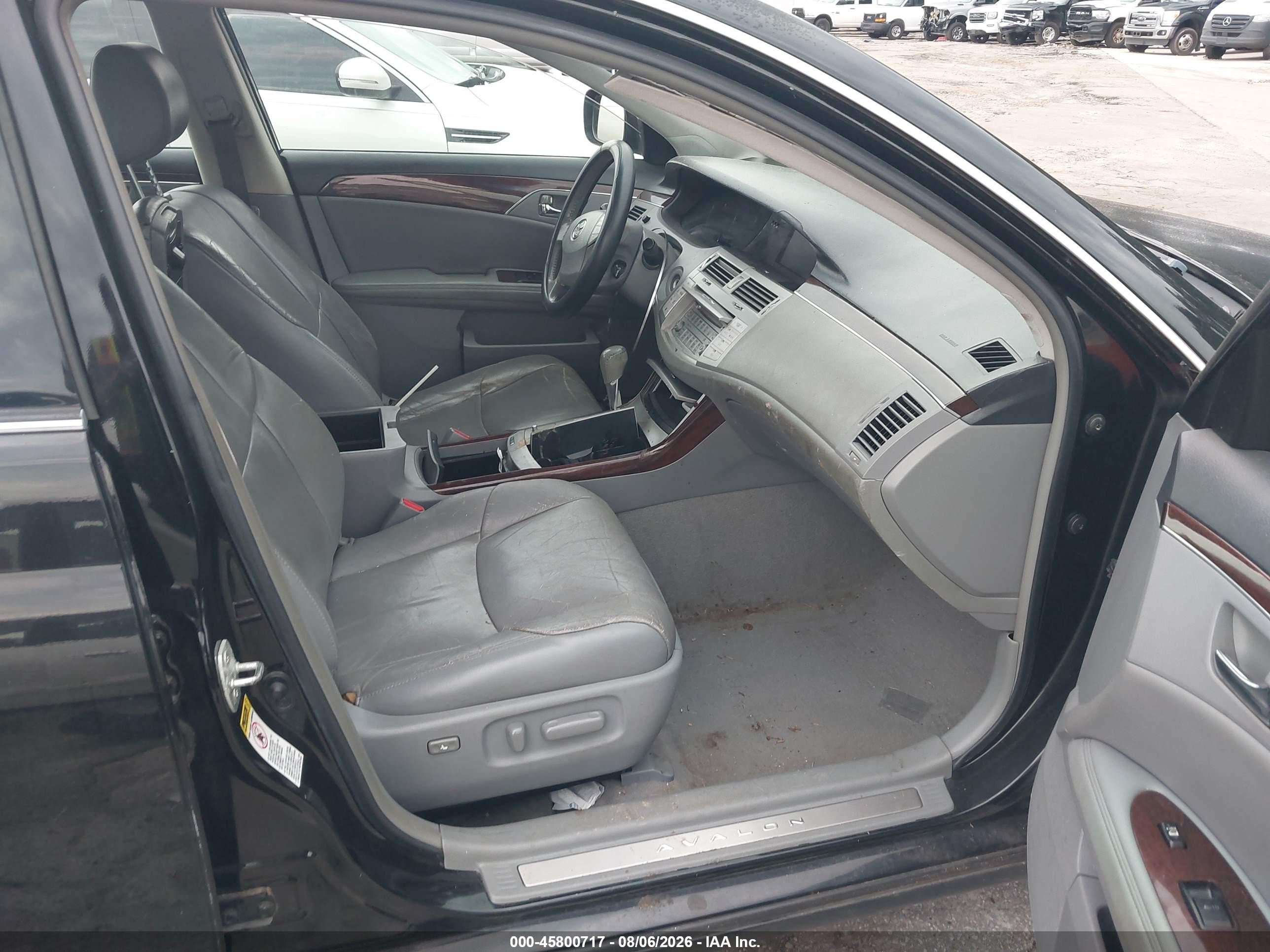 2008 Toyota Avalon Xls Черный vin: 4T1BK36B18U313166