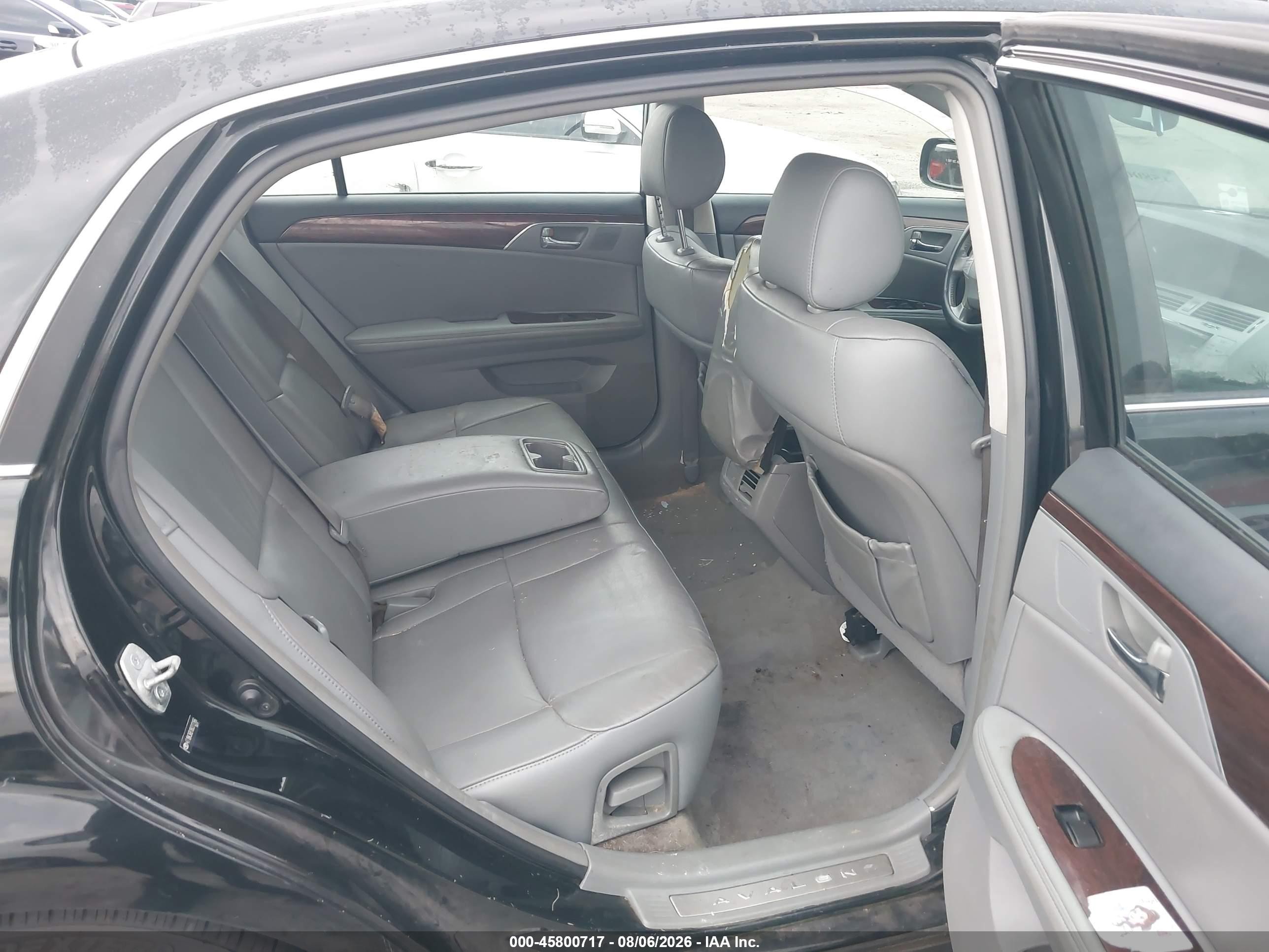 2008 Toyota Avalon Xls Черный vin: 4T1BK36B18U313166