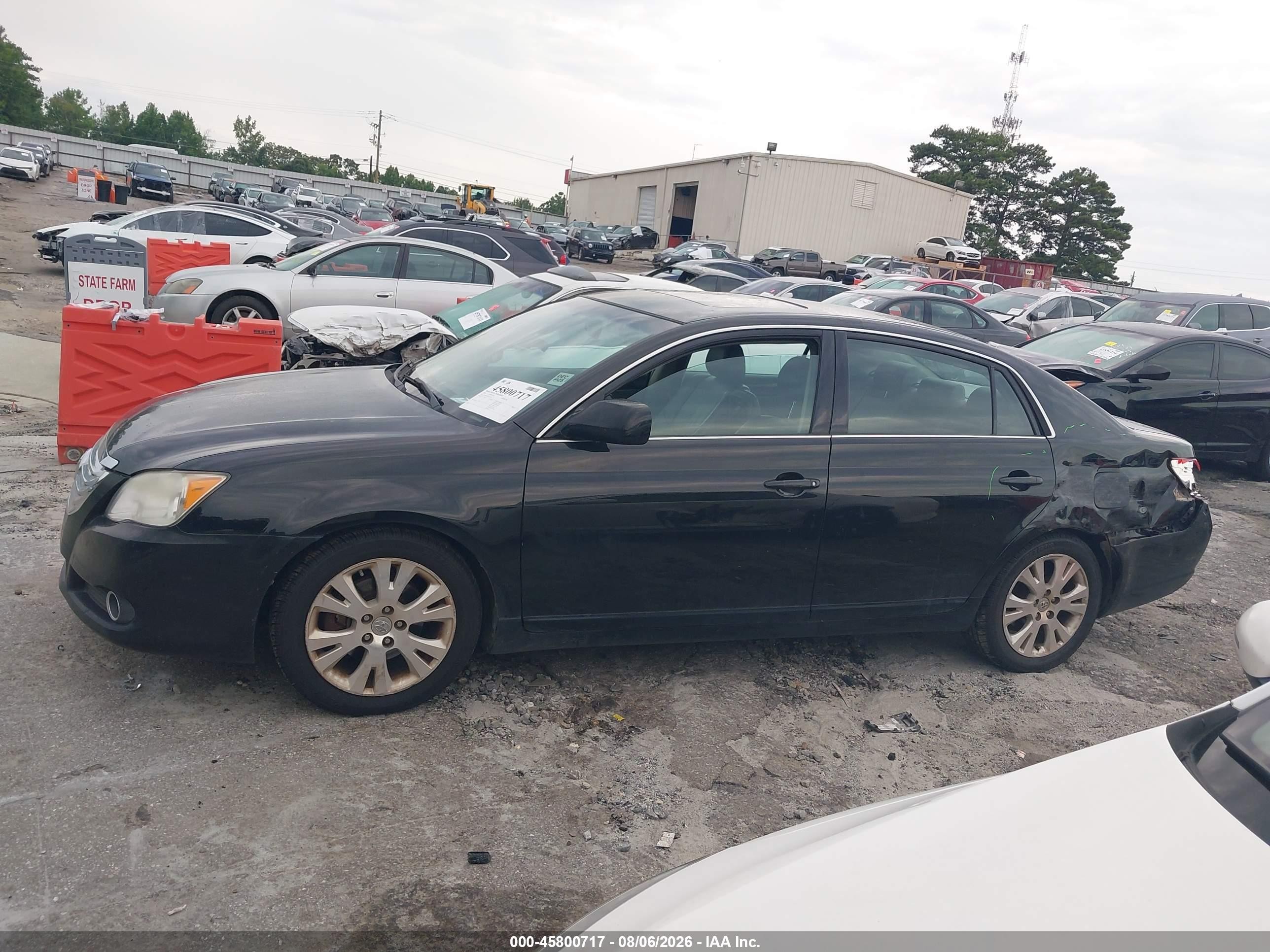 2008 Toyota Avalon Xls Черный vin: 4T1BK36B18U313166