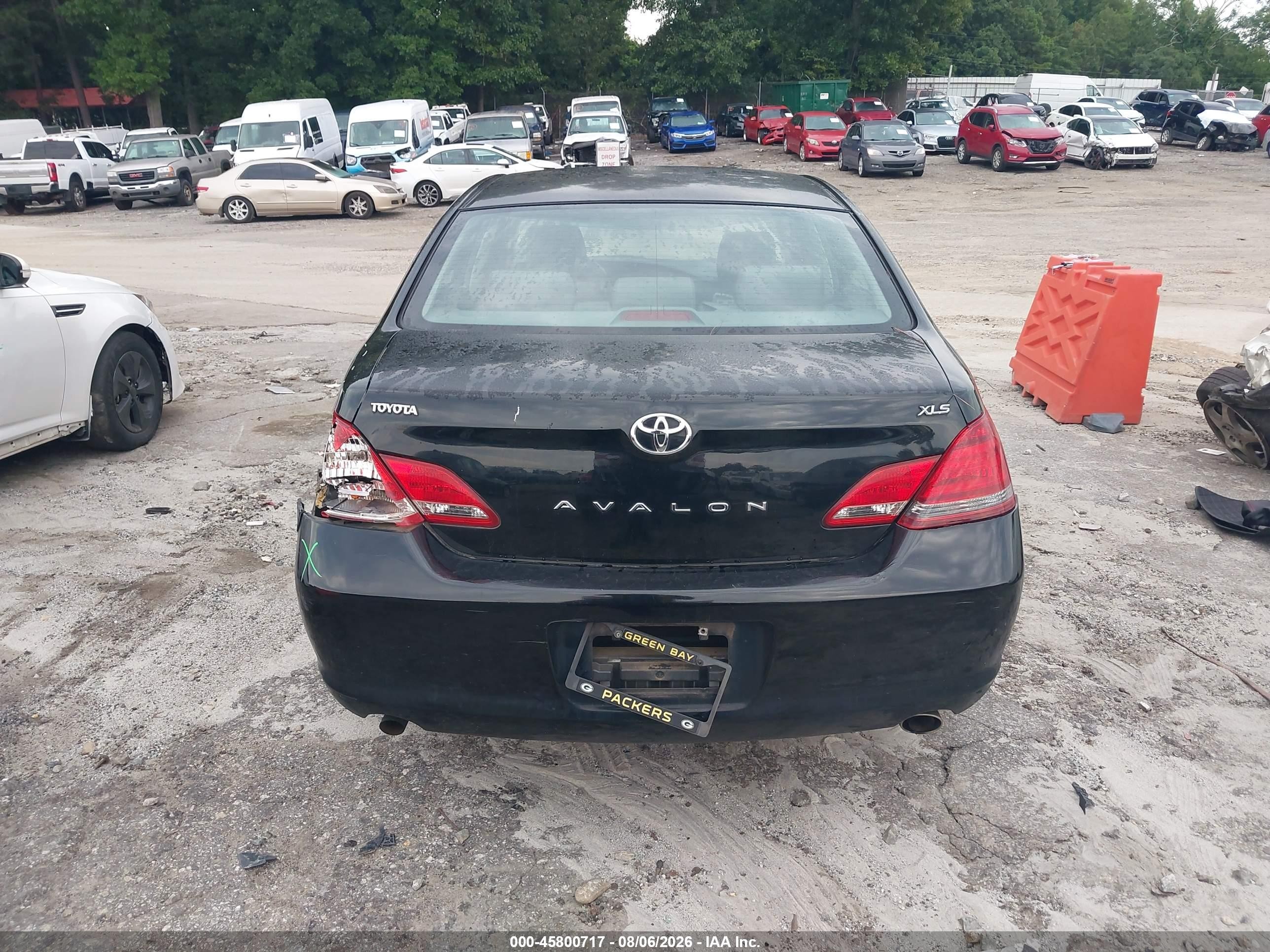 2008 Toyota Avalon Xls Черный vin: 4T1BK36B18U313166