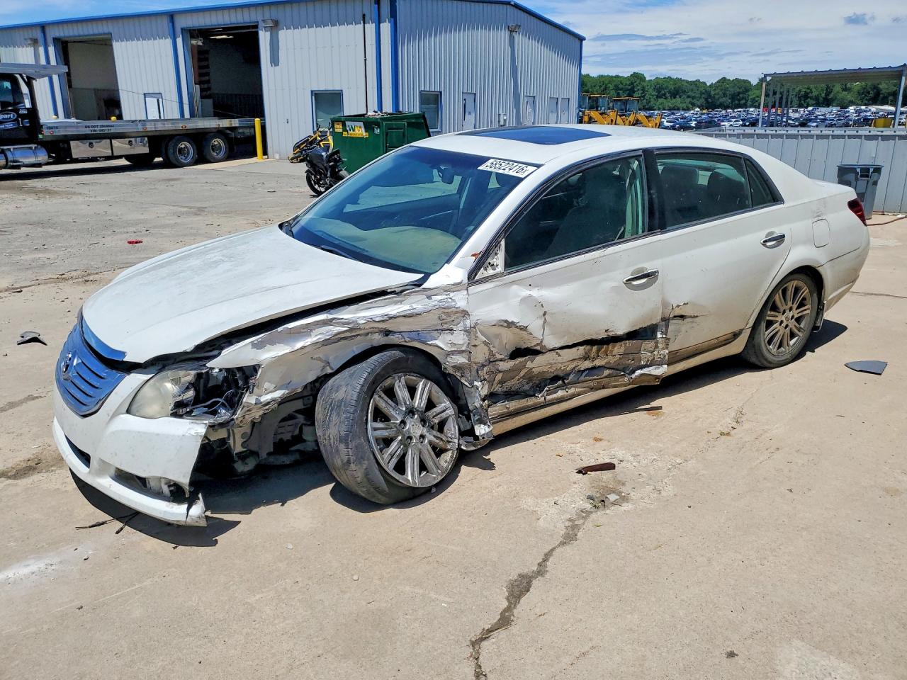 2008 Toyota Avalon Limited White vin: 4T1BK36B18U318805