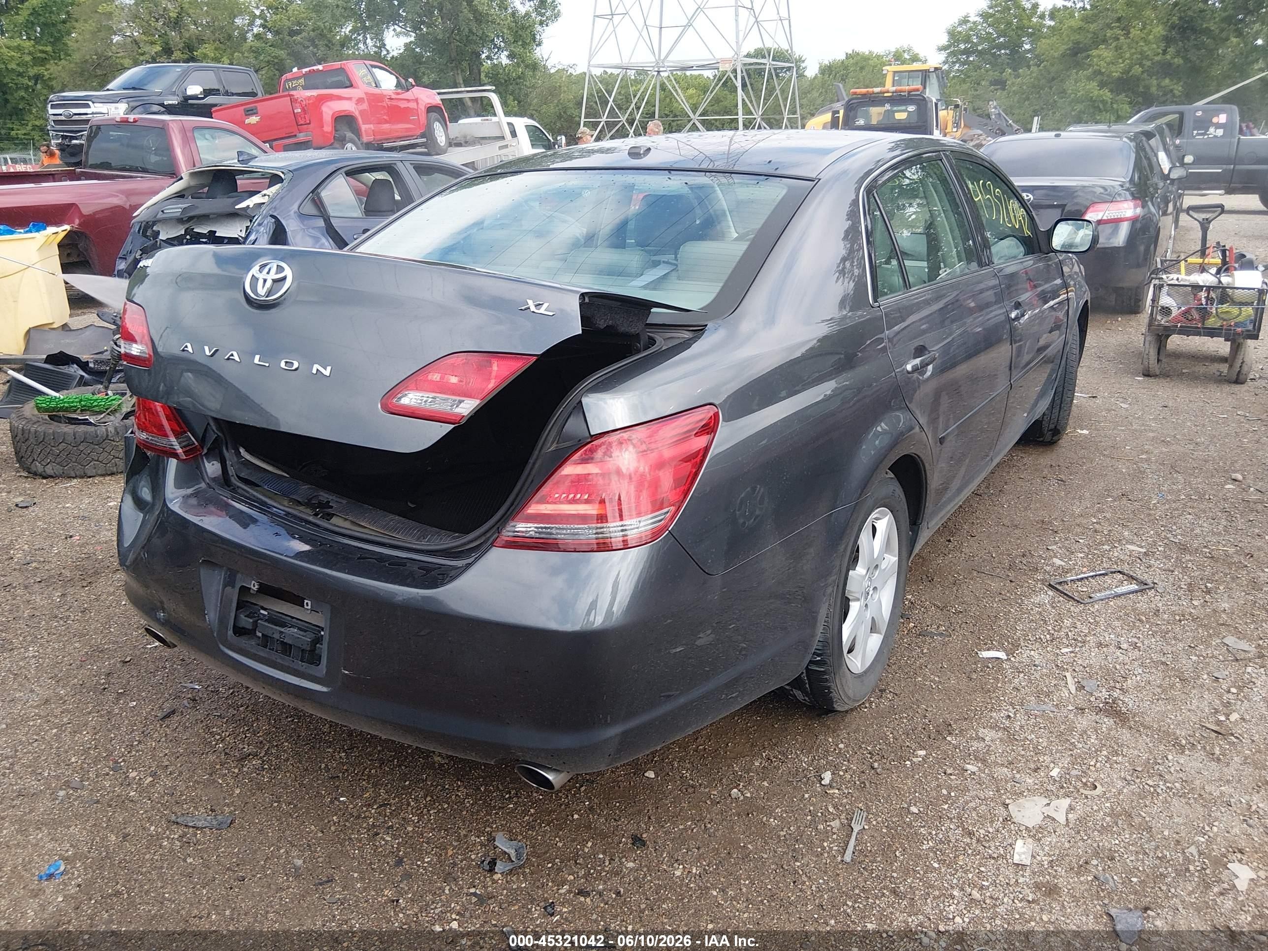 2009 Toyota Avalon Xl Gray vin: 4T1BK36B19U324461