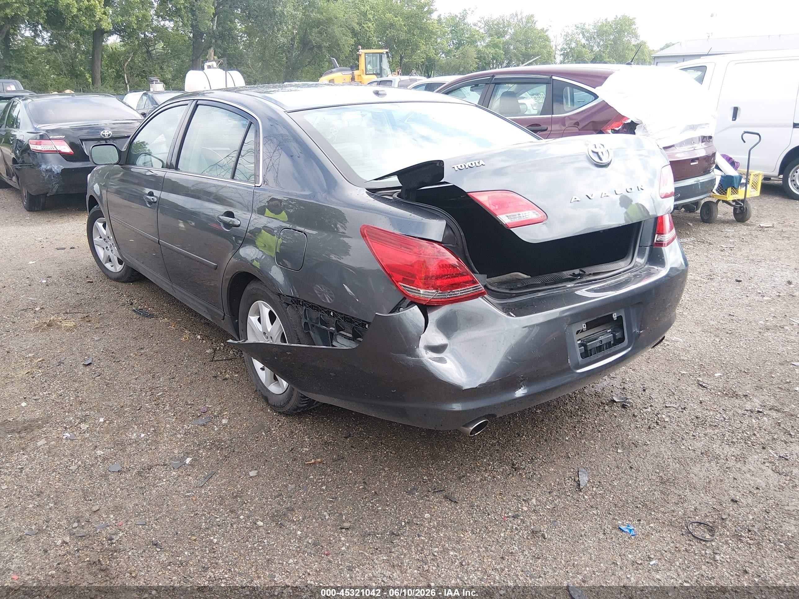 2009 Toyota Avalon Xl Gray vin: 4T1BK36B19U324461