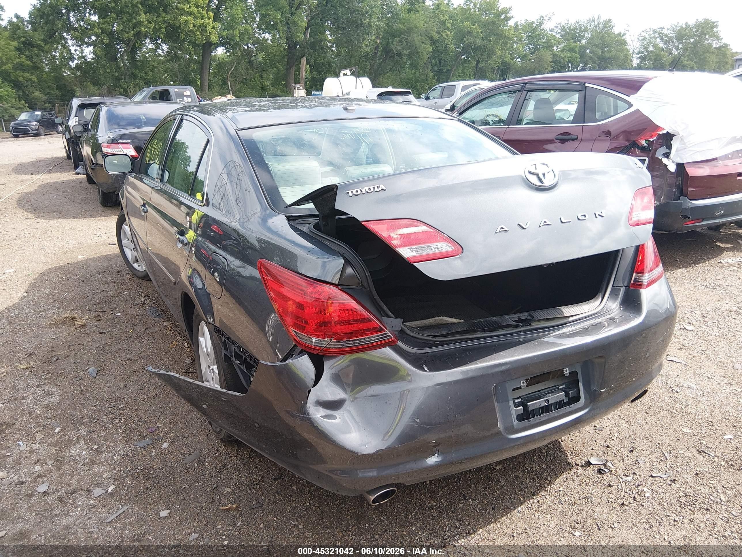 2009 Toyota Avalon Xl Gray vin: 4T1BK36B19U324461