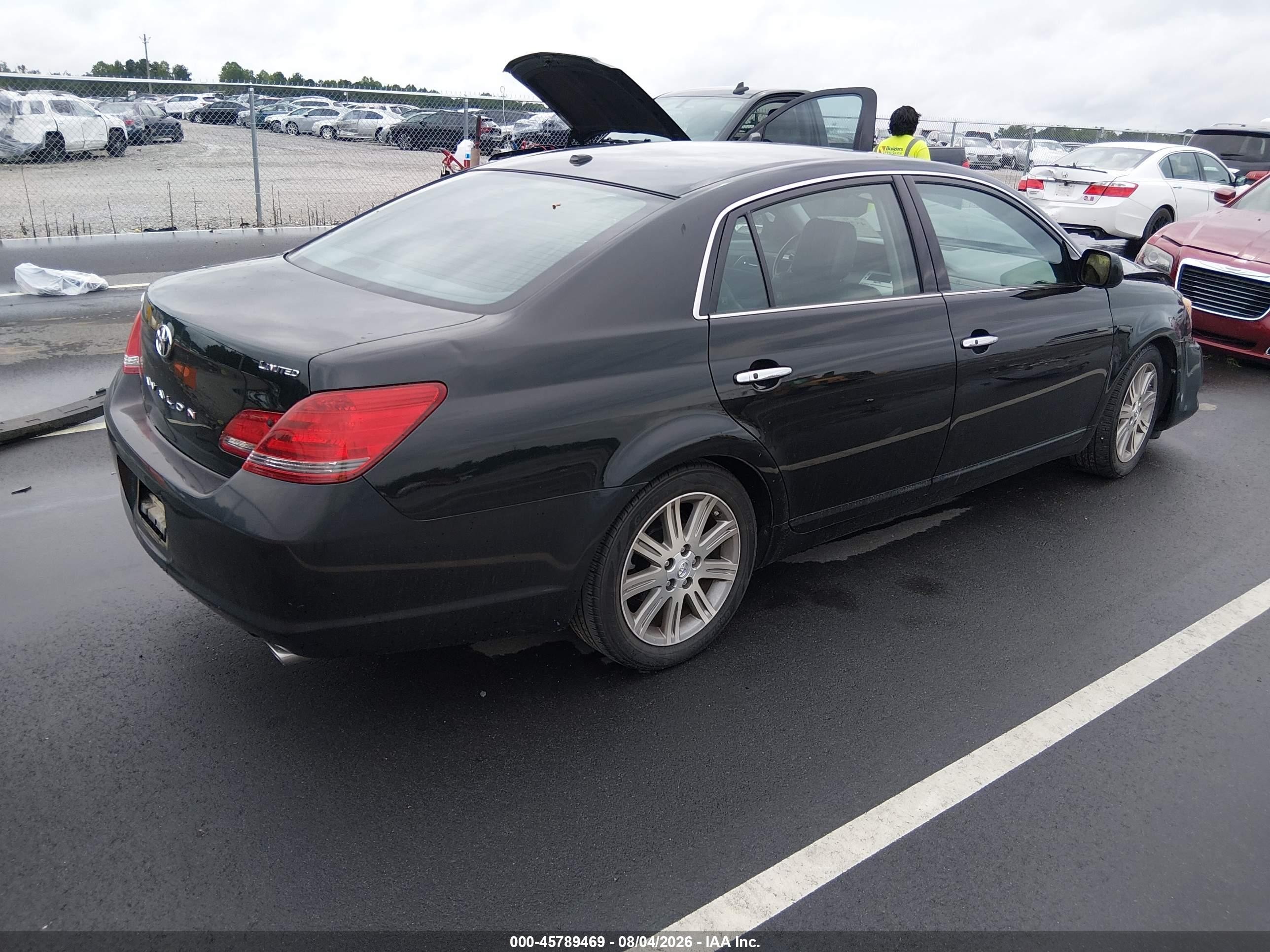 2009 Toyota Avalon Limited Черный vin: 4T1BK36B19U330163