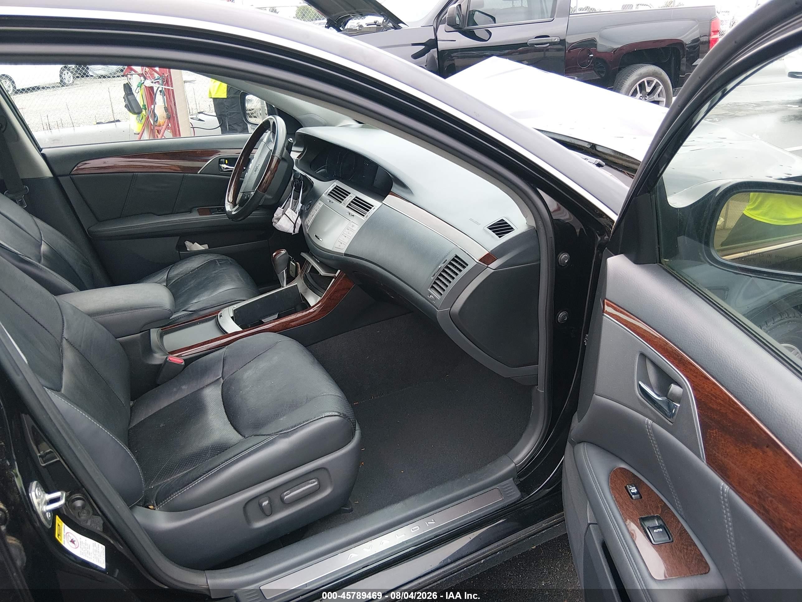 2009 Toyota Avalon Limited Черный vin: 4T1BK36B19U330163