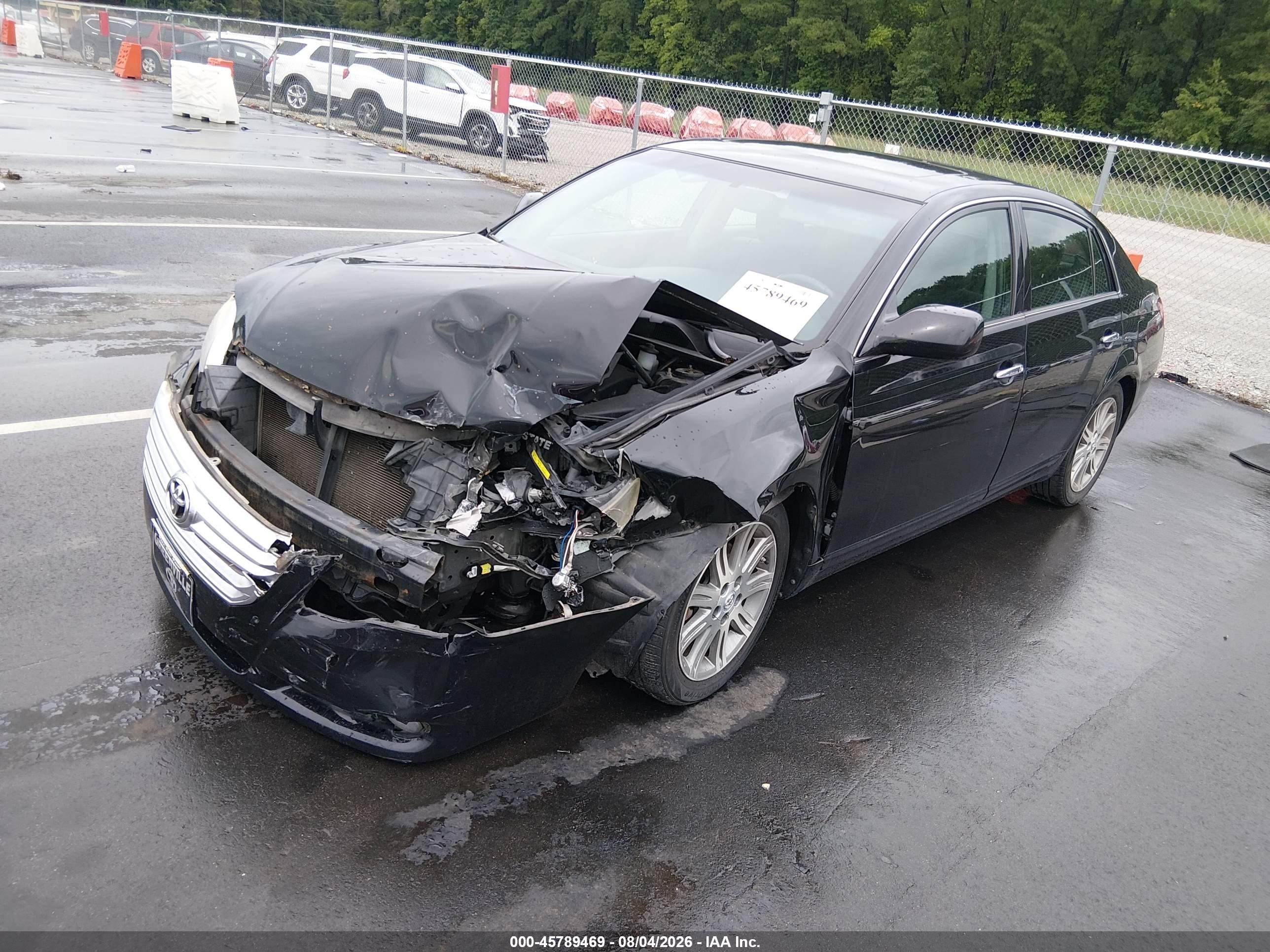 2009 Toyota Avalon Limited Черный vin: 4T1BK36B19U330163
