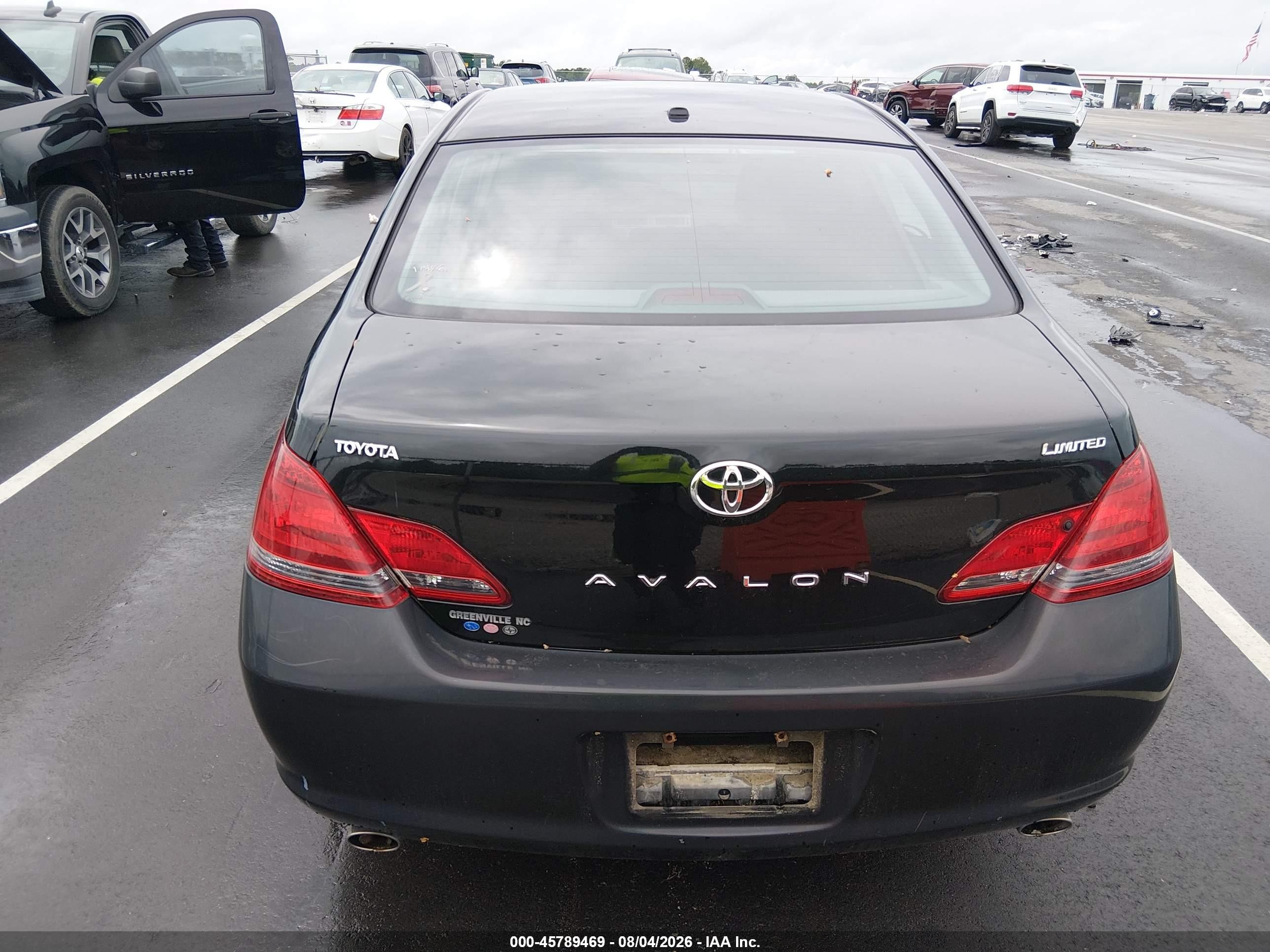 2009 Toyota Avalon Limited Черный vin: 4T1BK36B19U330163