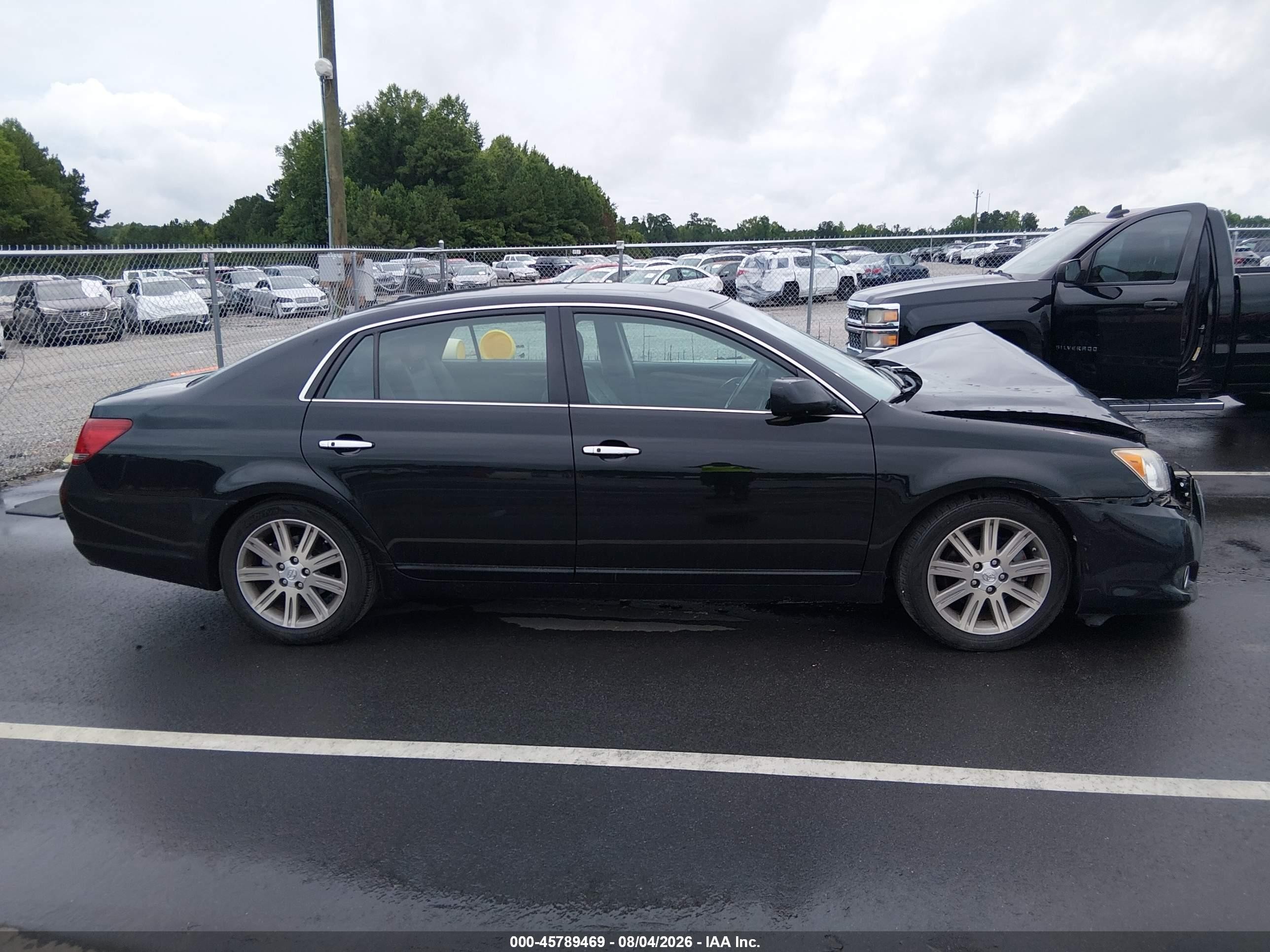 2009 Toyota Avalon Limited Черный vin: 4T1BK36B19U330163