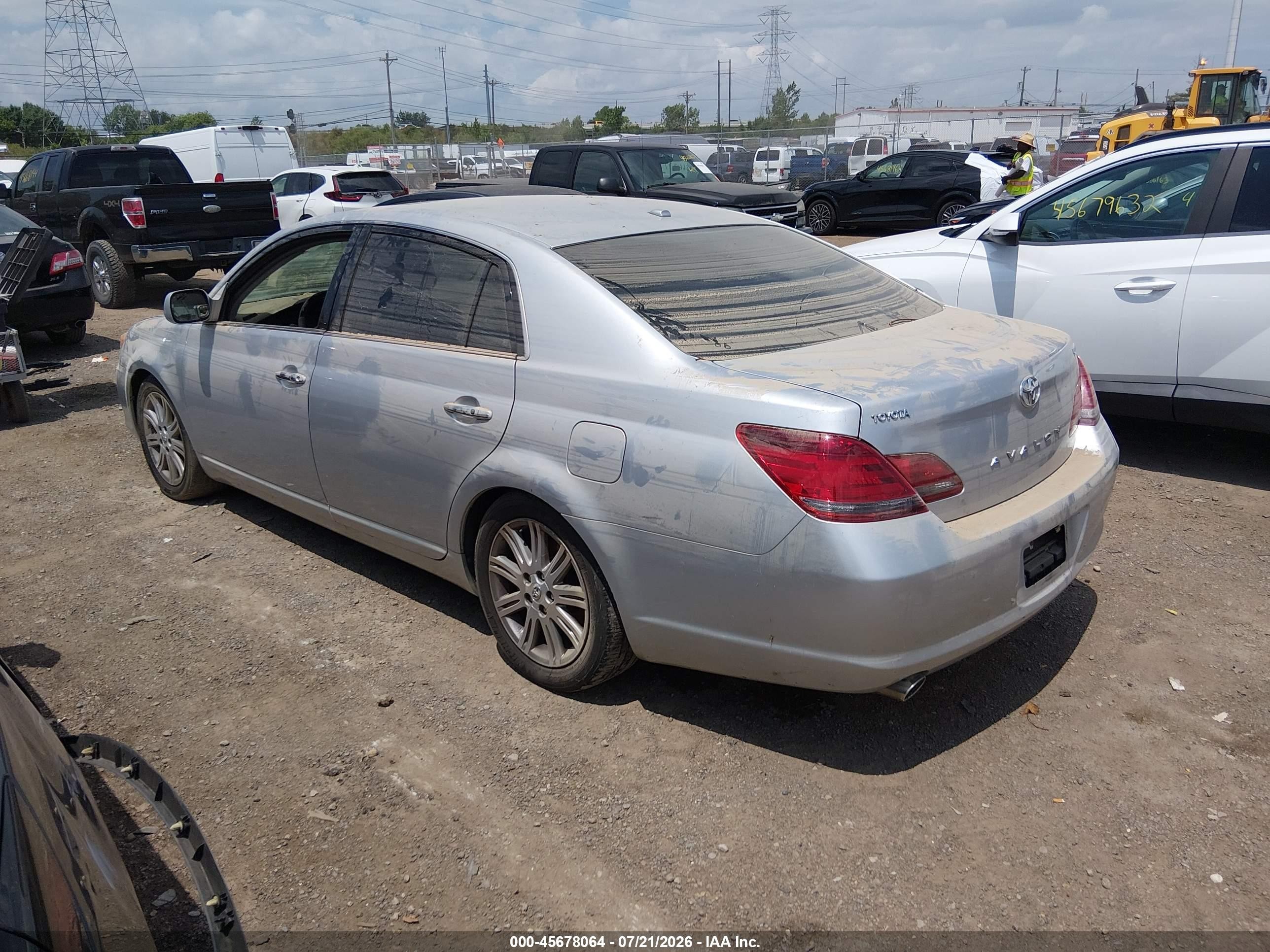 2009 Toyota Avalon Limited Silver vin: 4T1BK36B19U345939