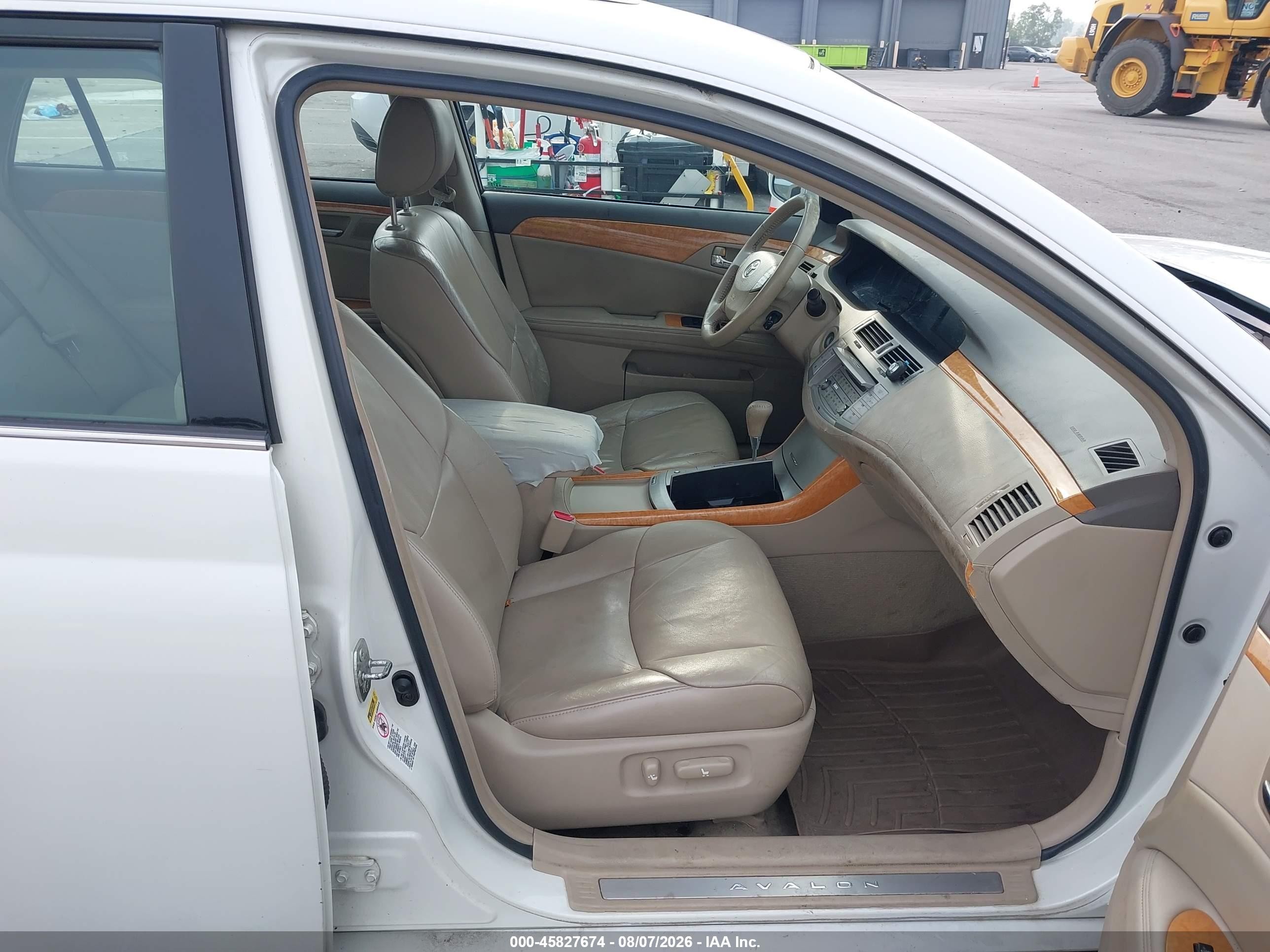 2005 Toyota Avalon Xls Белый vin: 4T1BK36B25U028164