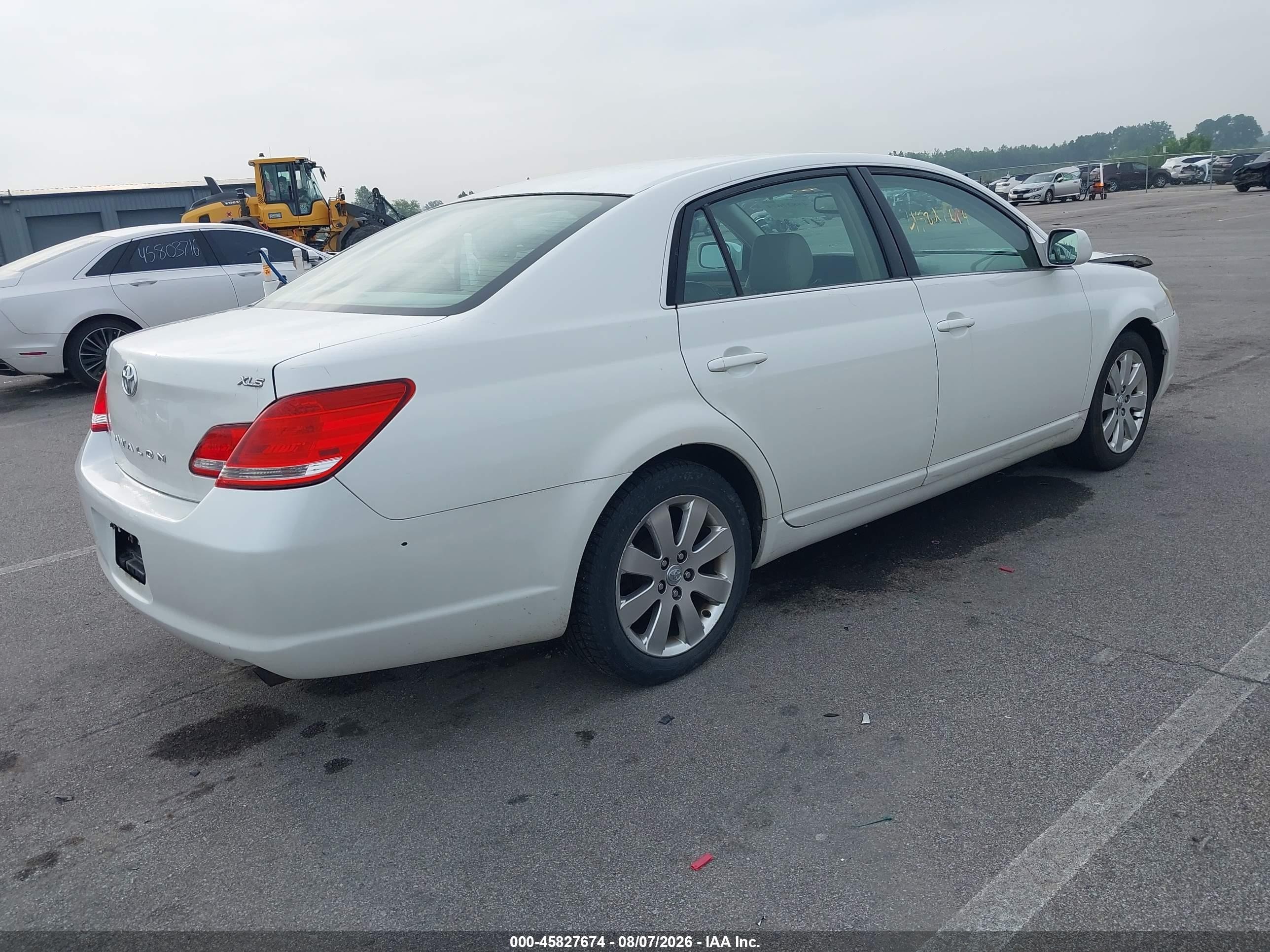 2005 Toyota Avalon Xls Белый vin: 4T1BK36B25U028164