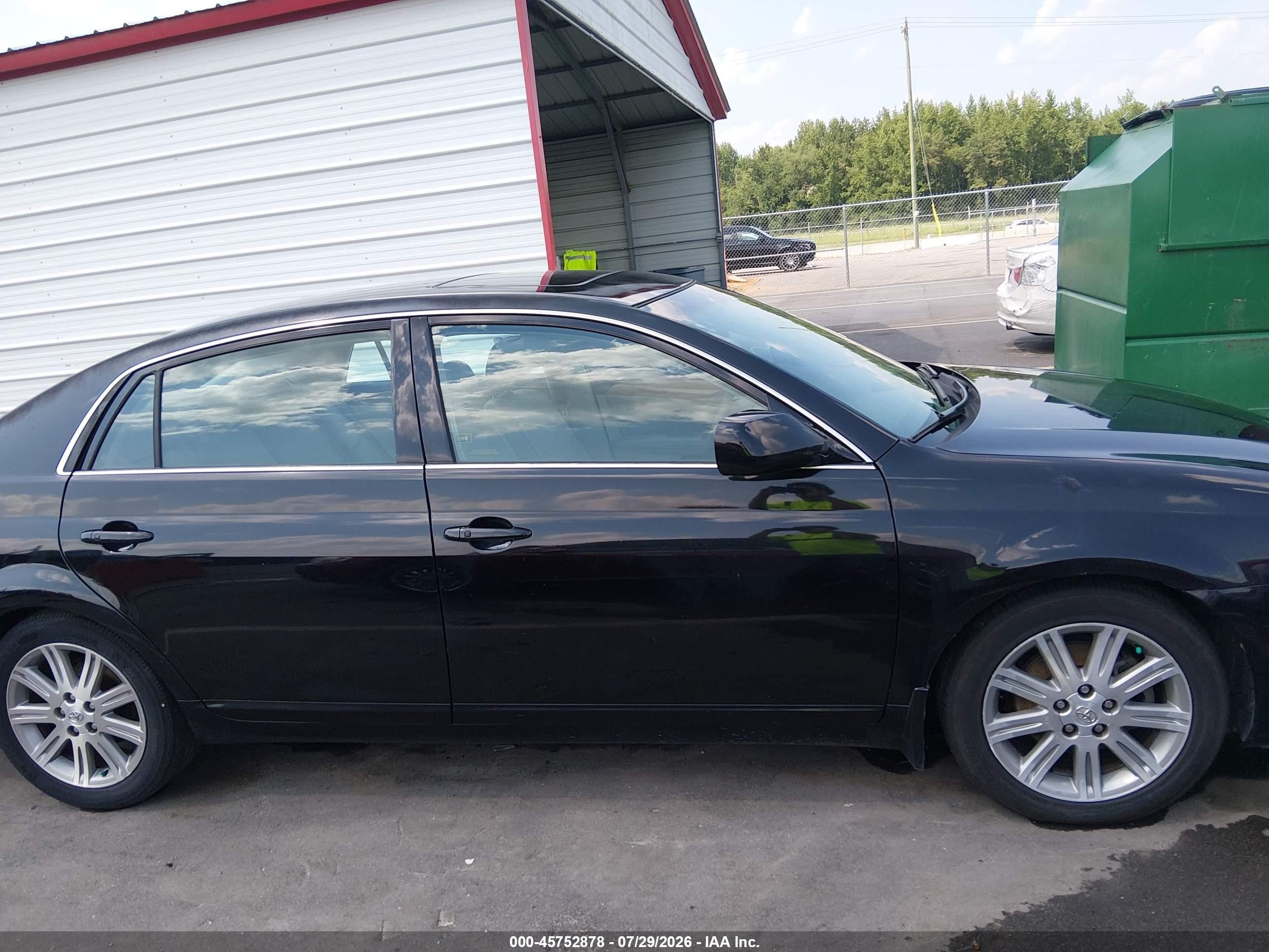 2005 Toyota Avalon Limited Black vin: 4T1BK36B25U043795