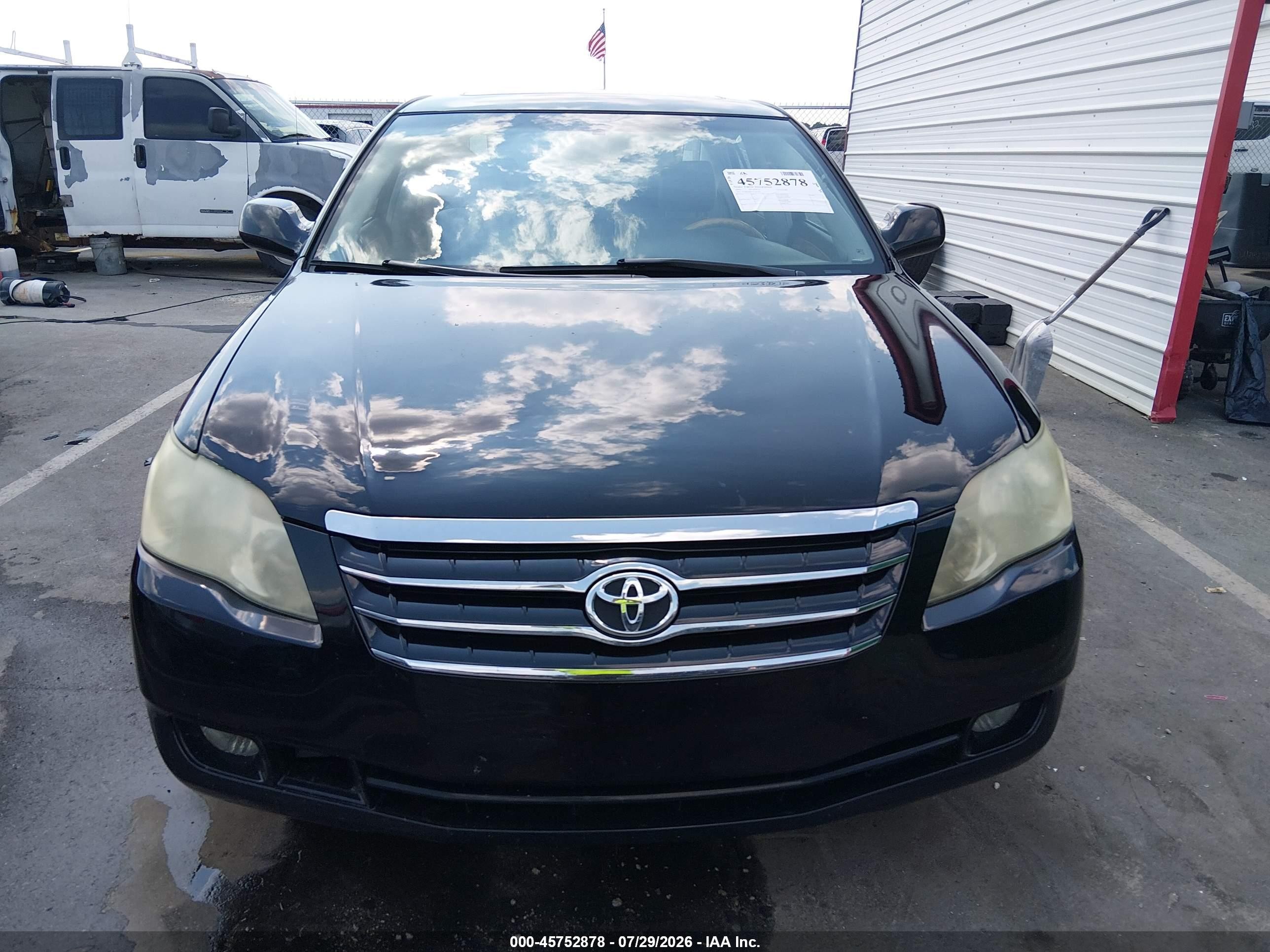 2005 Toyota Avalon Limited Black vin: 4T1BK36B25U043795