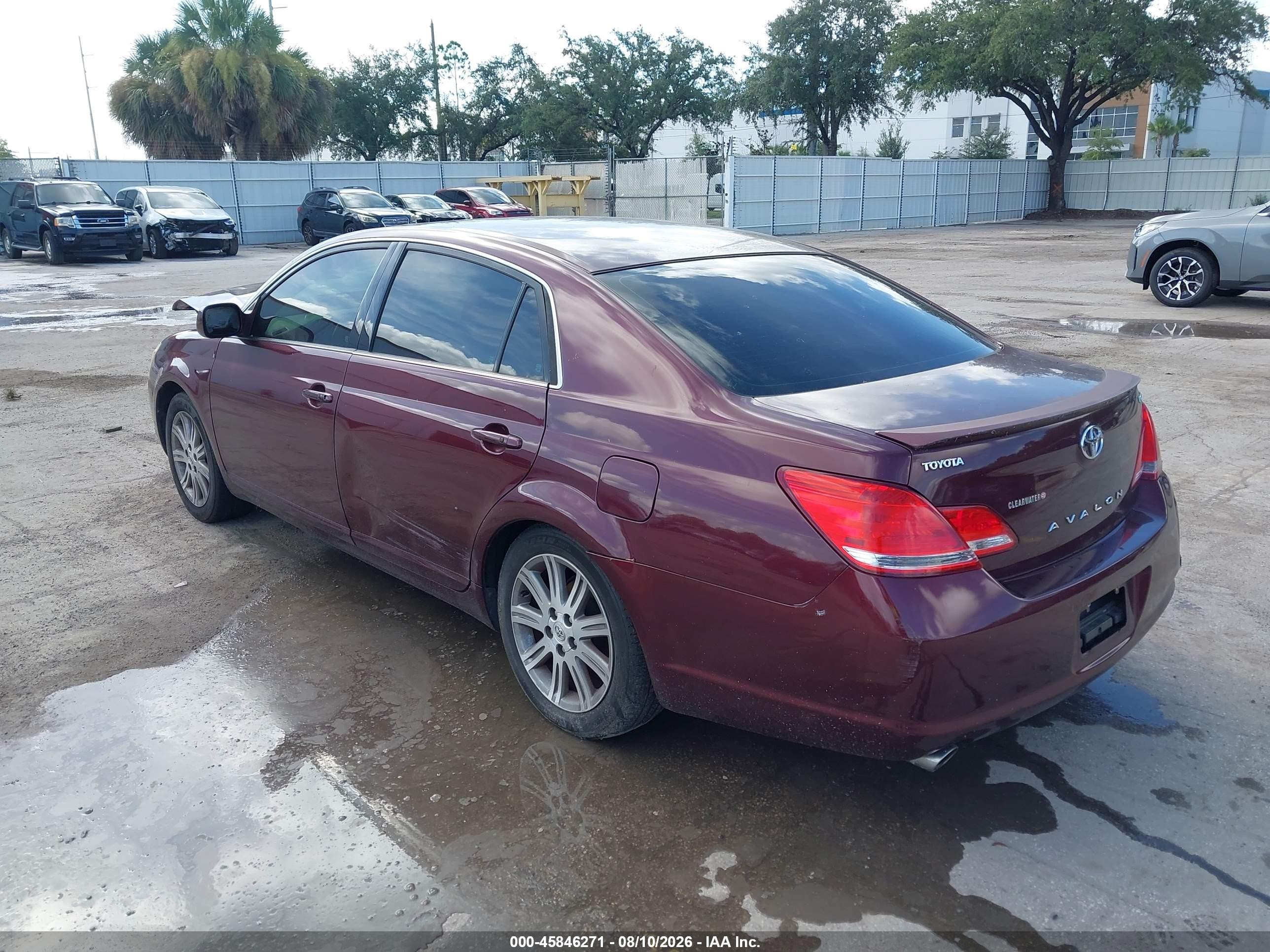2006 Toyota Avalon Limited Burgundy vin: 4T1BK36B26U066799