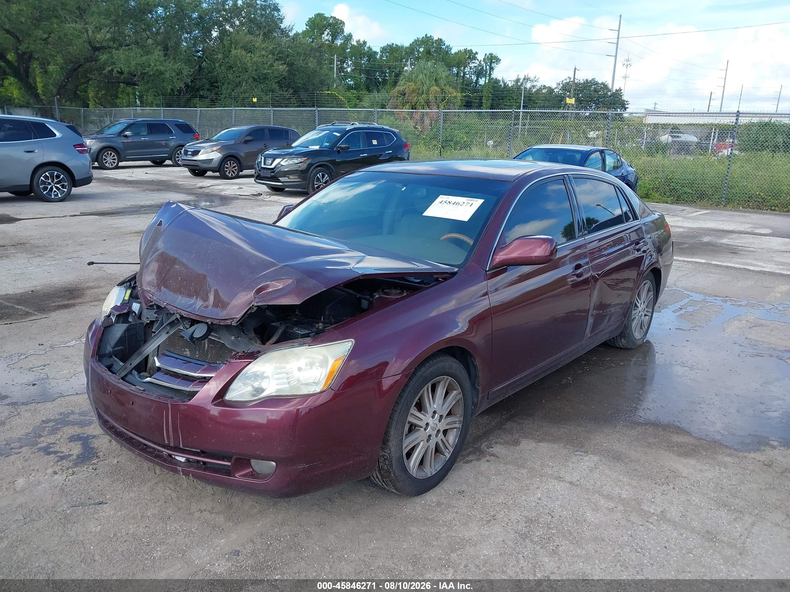 2006 Toyota Avalon Limited Burgundy vin: 4T1BK36B26U066799