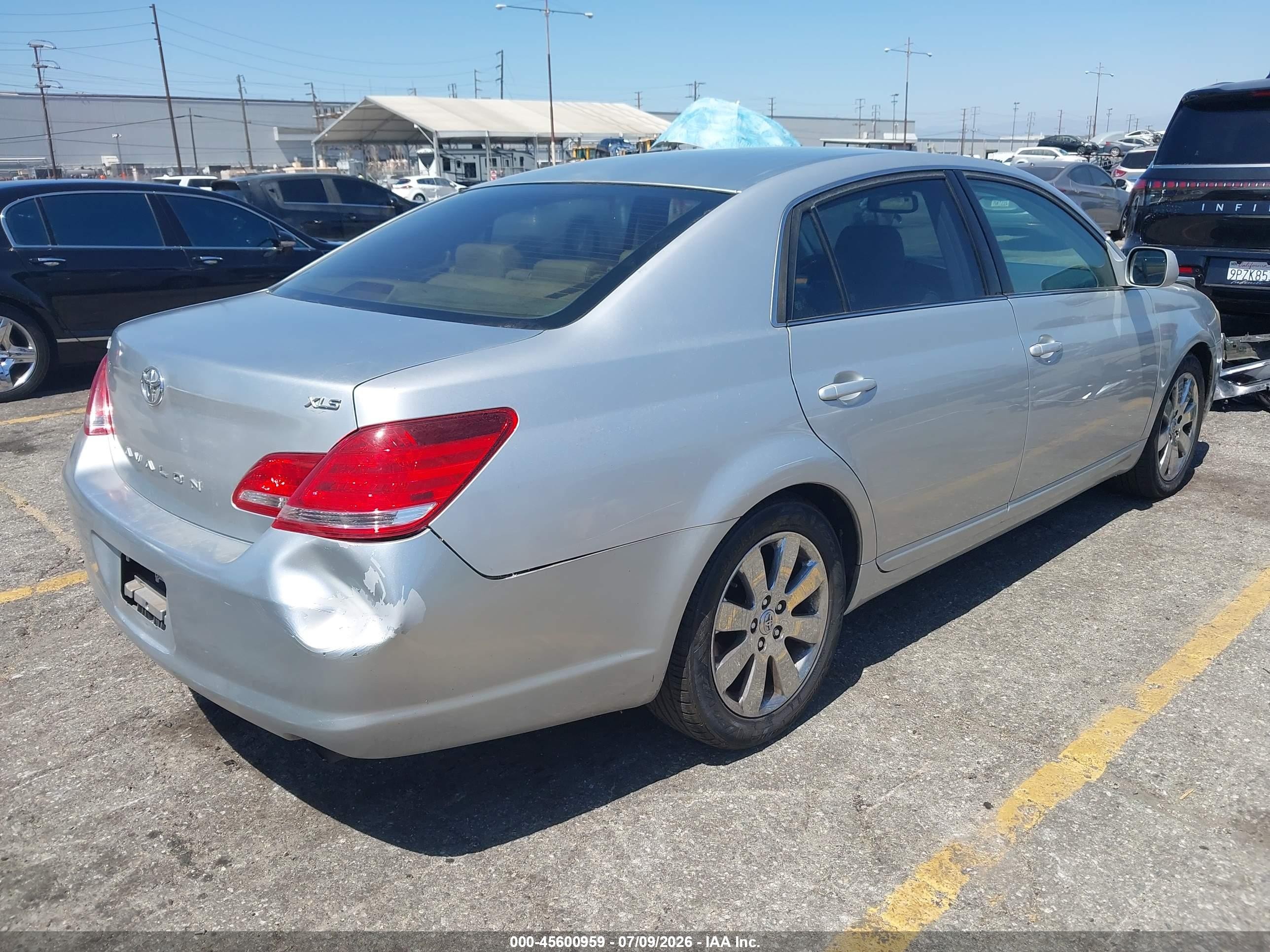 2006 Toyota Avalon Xls Silver vin: 4T1BK36B26U070464