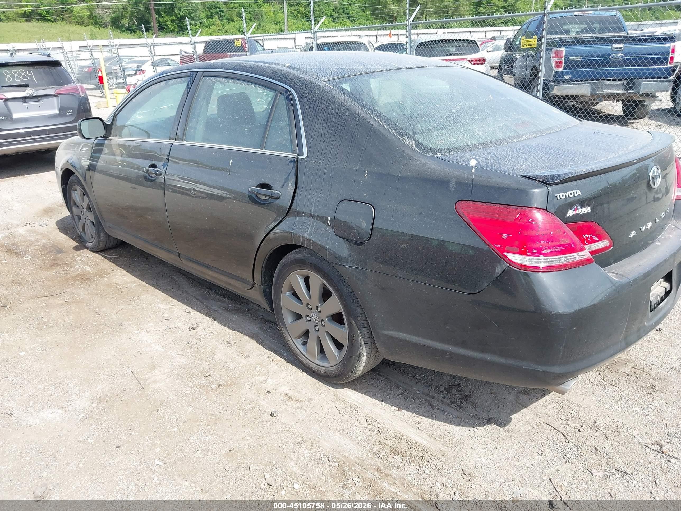 2006 Toyota Avalon Touring Черный vin: 4T1BK36B26U075681