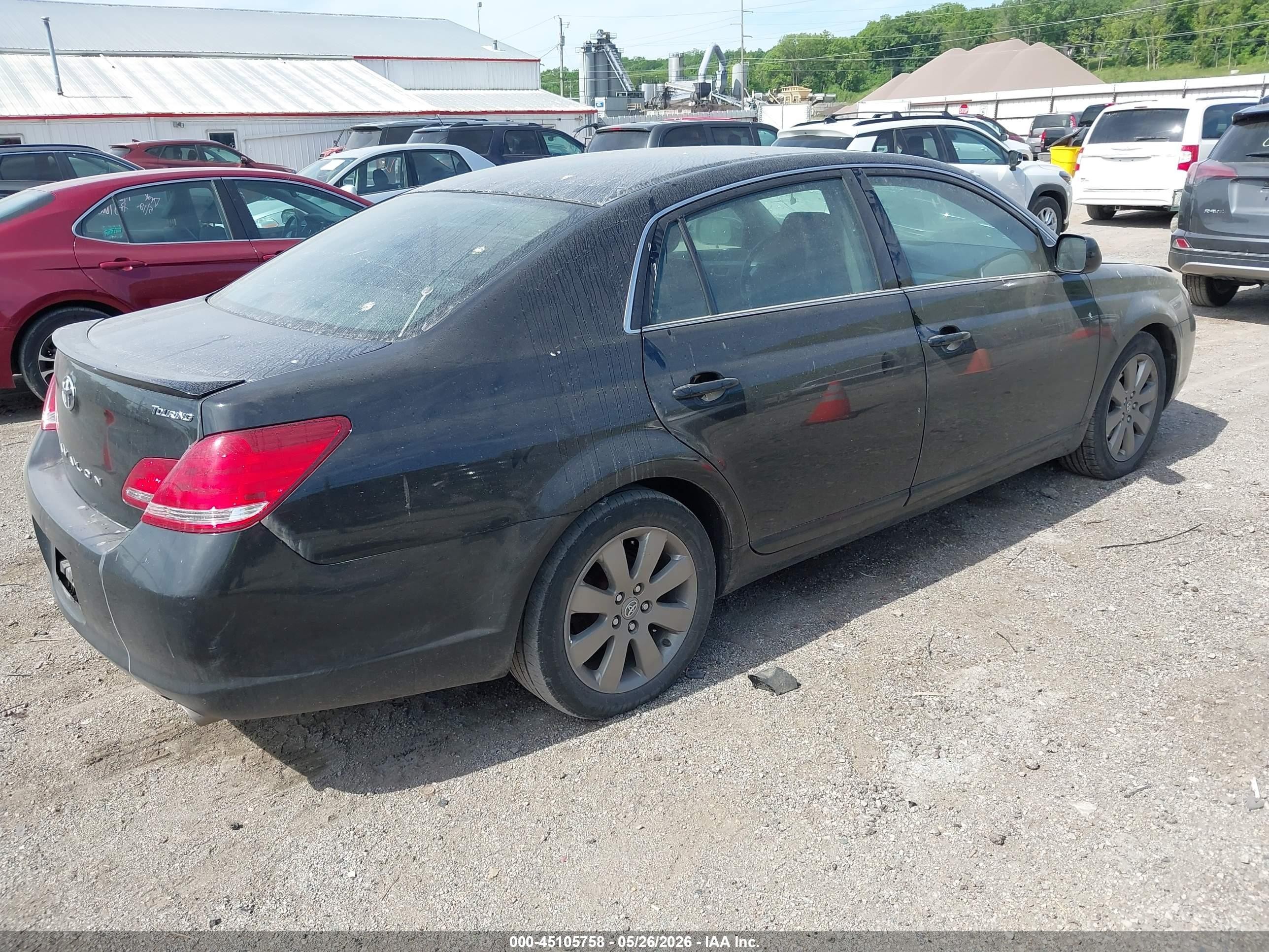 2006 Toyota Avalon Touring Черный vin: 4T1BK36B26U075681
