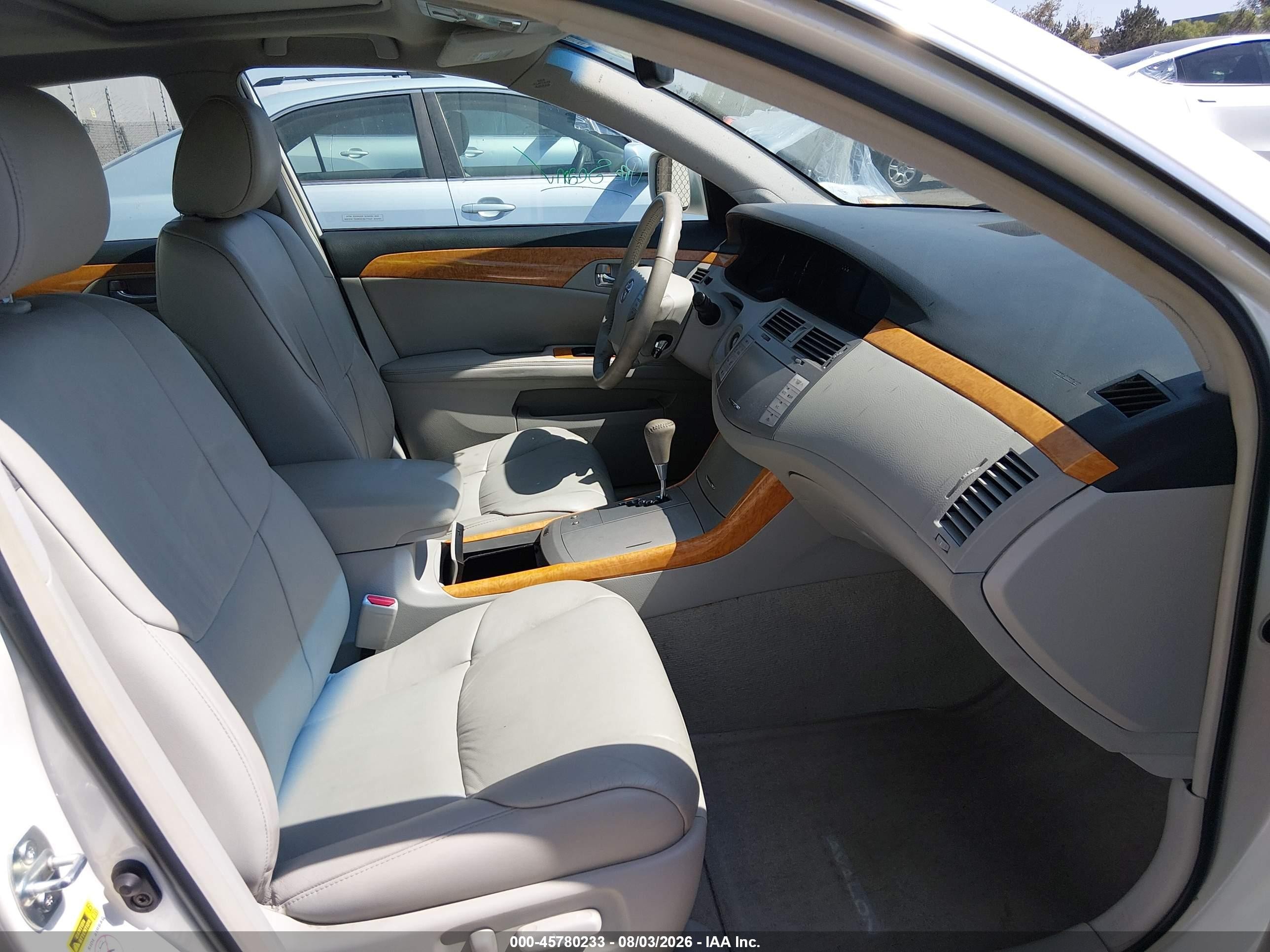 2006 Toyota Avalon Xls White vin: 4T1BK36B26U076099