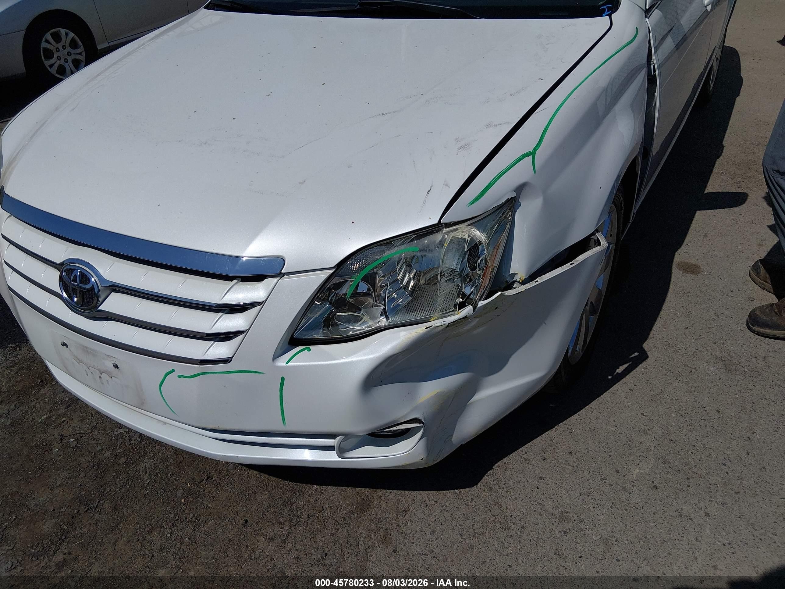 2006 Toyota Avalon Xls White vin: 4T1BK36B26U076099
