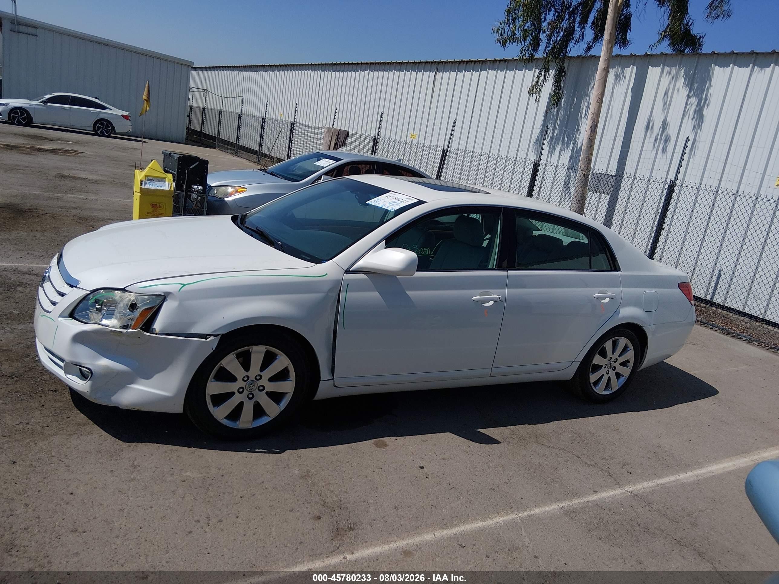 2006 Toyota Avalon Xls White vin: 4T1BK36B26U076099