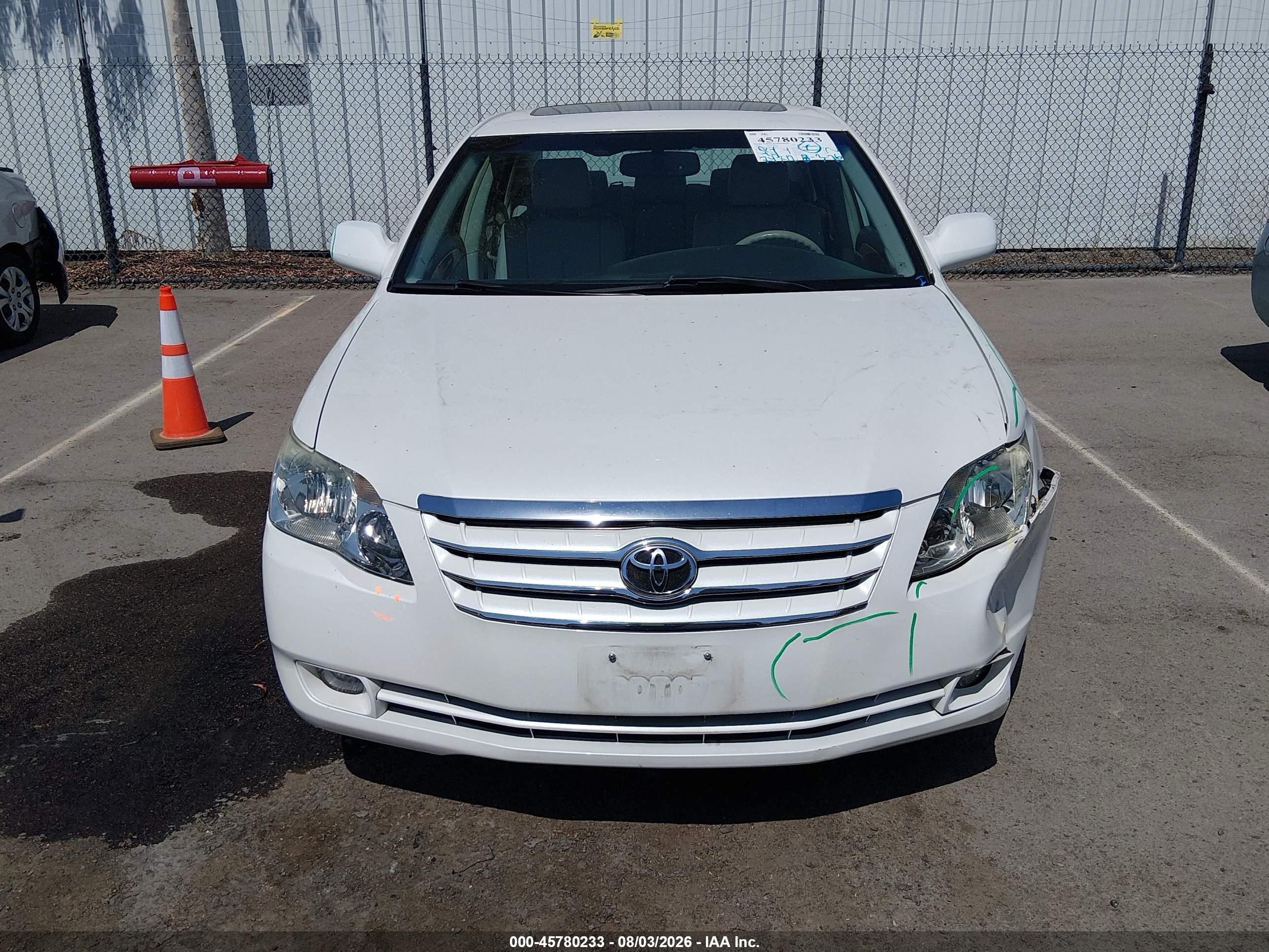 2006 Toyota Avalon Xls White vin: 4T1BK36B26U076099