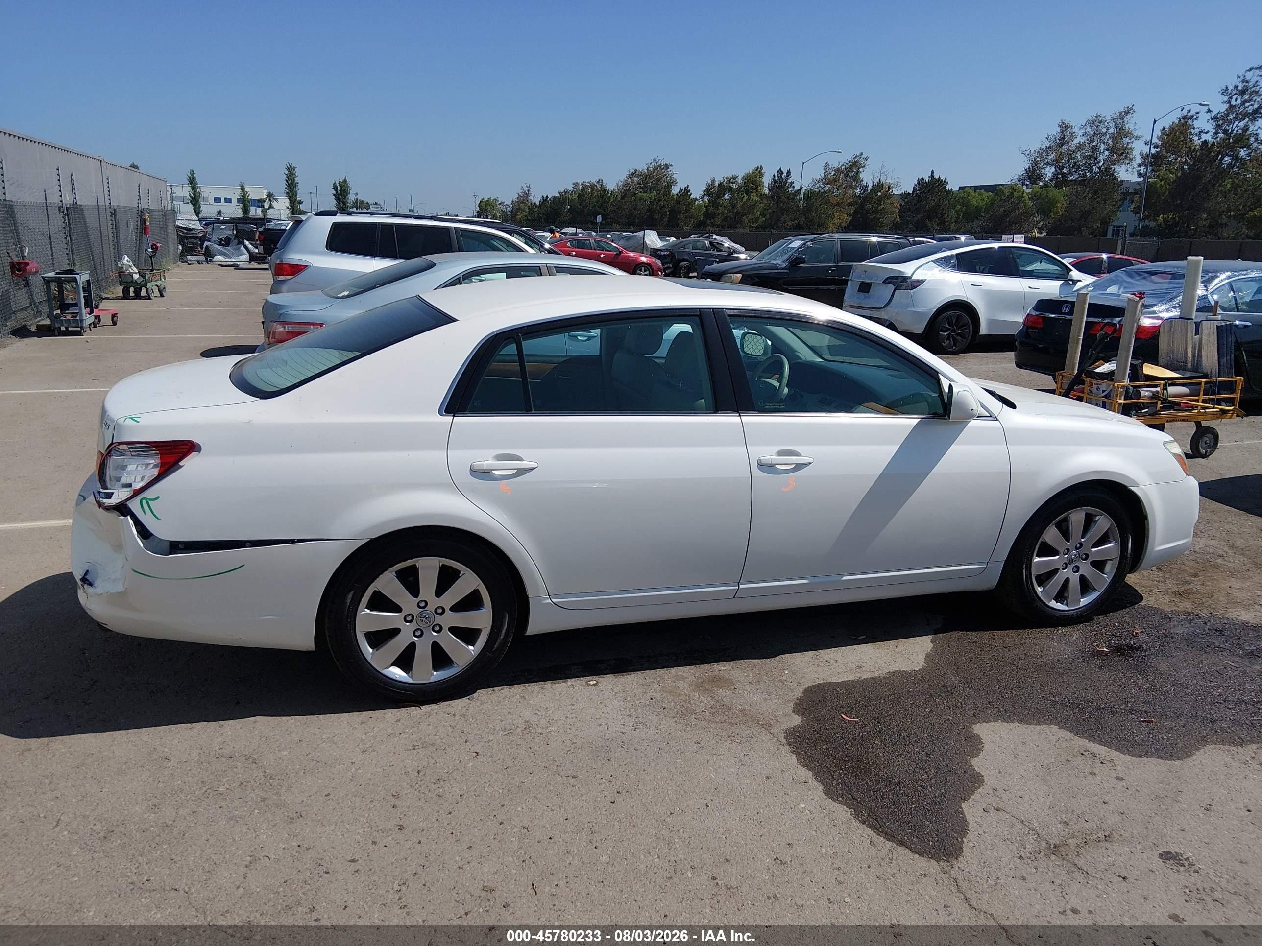 2006 Toyota Avalon Xls White vin: 4T1BK36B26U076099