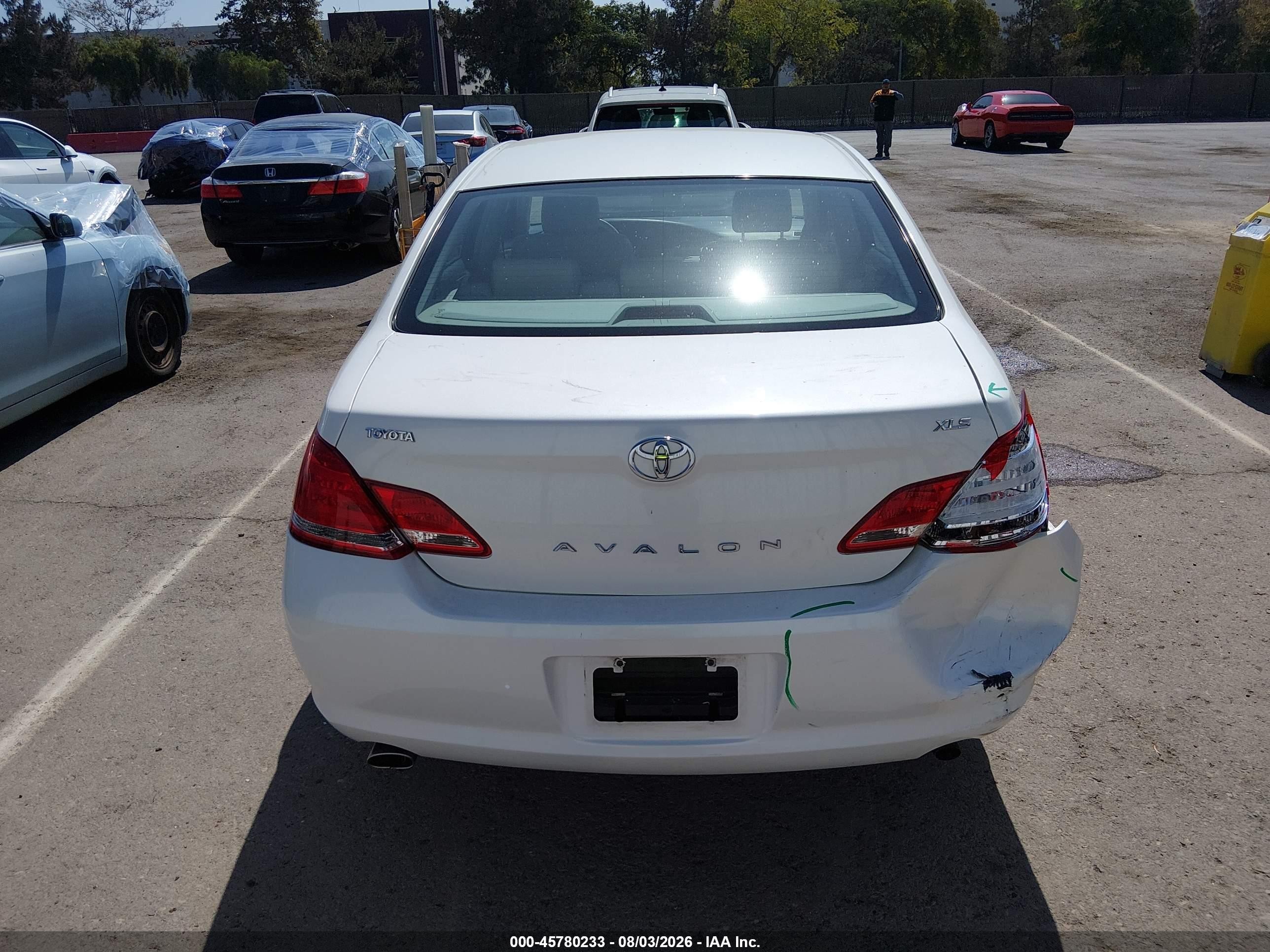 2006 Toyota Avalon Xls White vin: 4T1BK36B26U076099