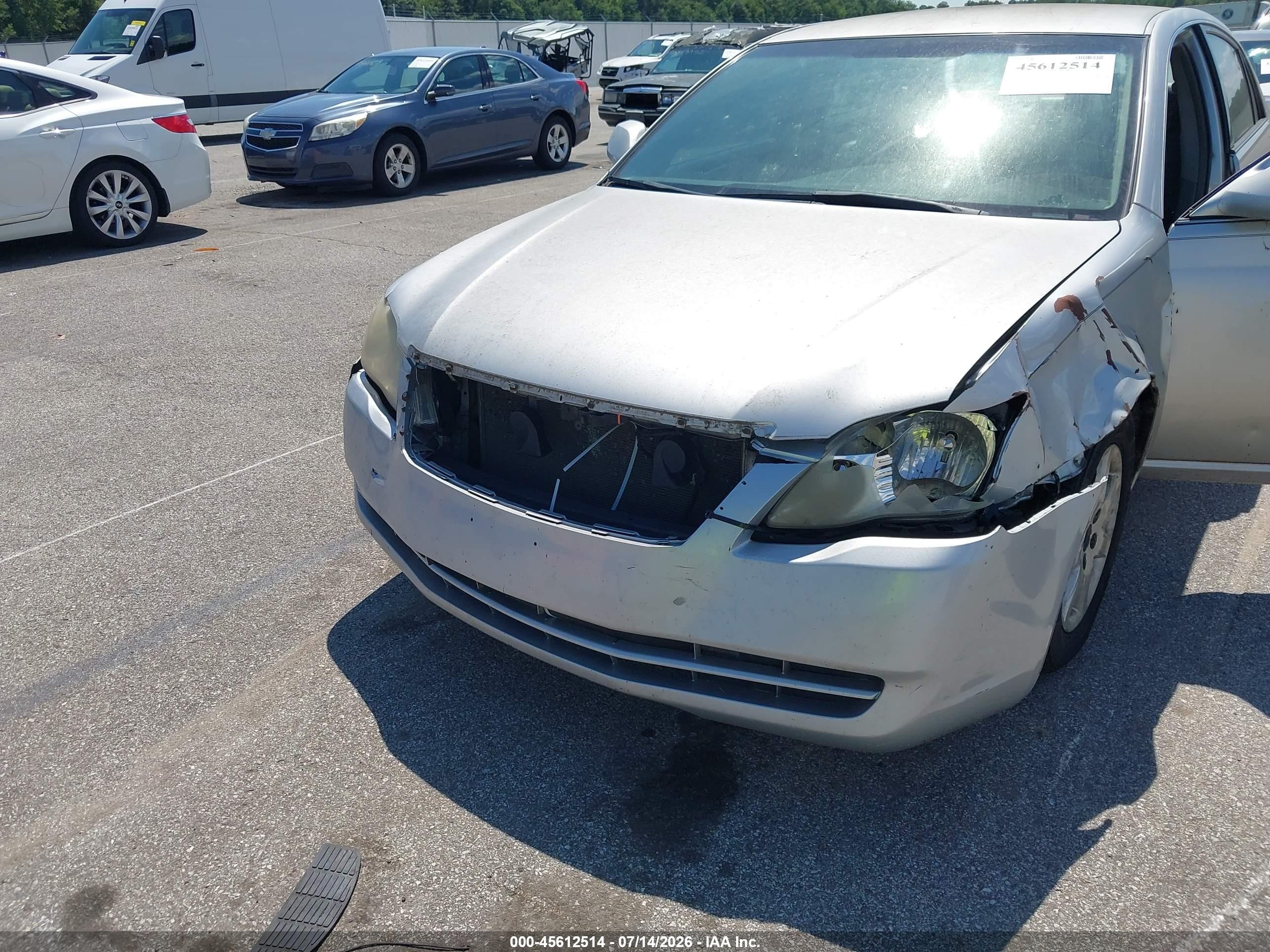 2006 Toyota Avalon Xl Silver vin: 4T1BK36B26U076992